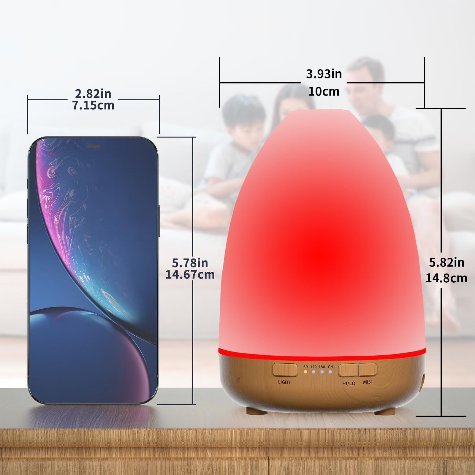 200ml Essential Oil Diffuser, Aromatherapy Diffuser,Enhanced Essential Oil Diffuser, Cool Mist Humidifier Lovegerger uk supplements