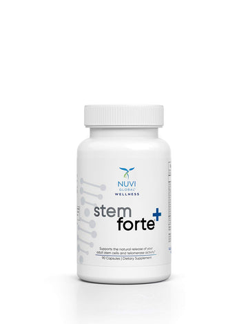 NuVi Global Stemforte Plus Stem Cell and Telomere Supplements – Cell Regeneration, Cell Growth & Telomere Support for Healthy Aging & Cellular Health – 90 Capsules for Men & Women NuVi Global uk supplements