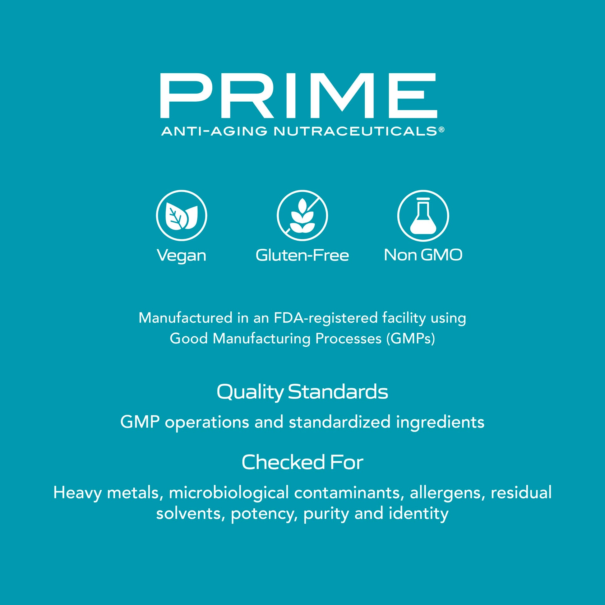 PRIME Anti-Aging Nutraceuticals NAD+ – Nicotinamide Riboside & Pterostilbene Supplement for Cellular Energy, Healthy Aging & Vitality, Vegan, Gluten-Free, 30 Servings PRIME uk supplements