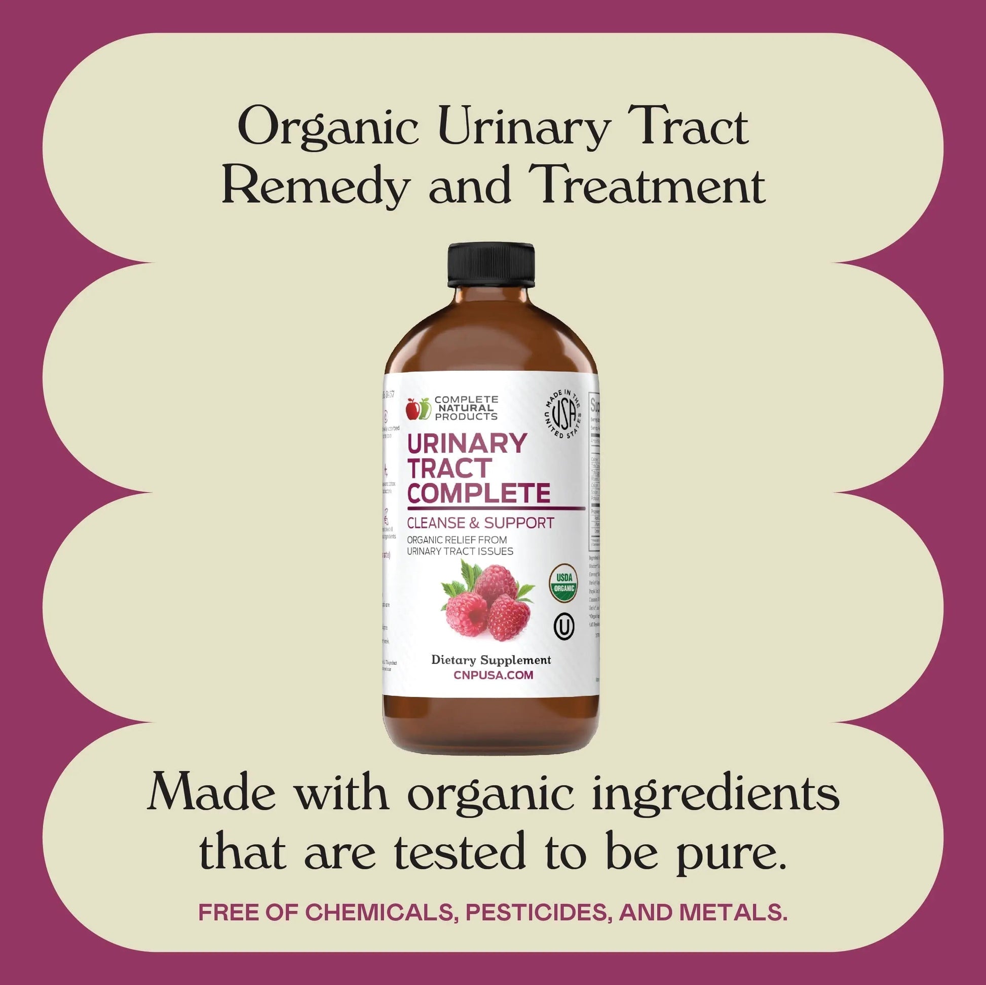 Complete Natural Products Urinary Tract Complete 8oz - Liquid Supplement for a Urinary Tract Cleanse, Defense, Health, and Treatment with Organic Cranberry & Organic D-Mannose Complete Natural Products uk supplements