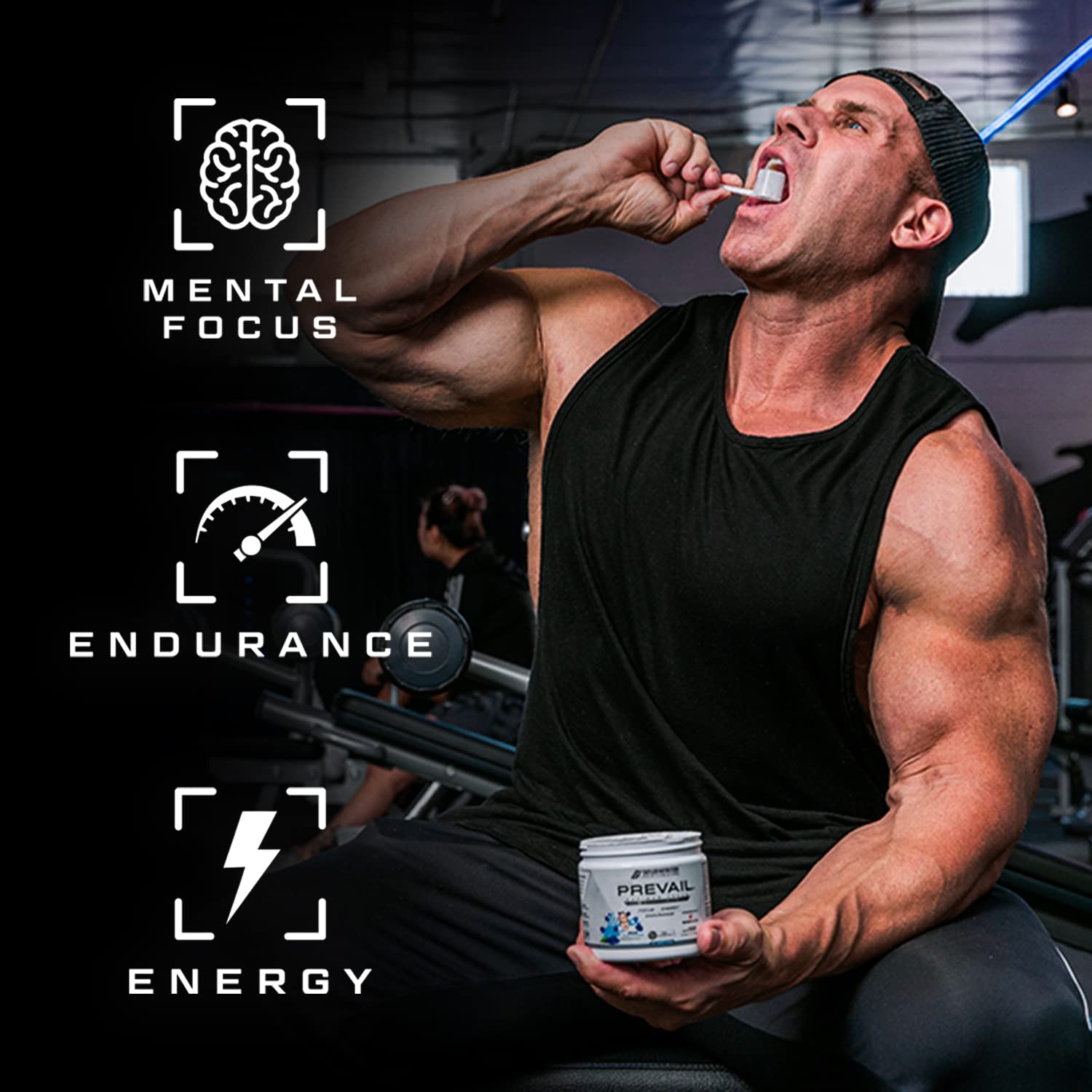Prevail Pre Workout Powder with Nootropics: Pre-Workout Drink for Men and Women Cutler Nutrition uk supplements