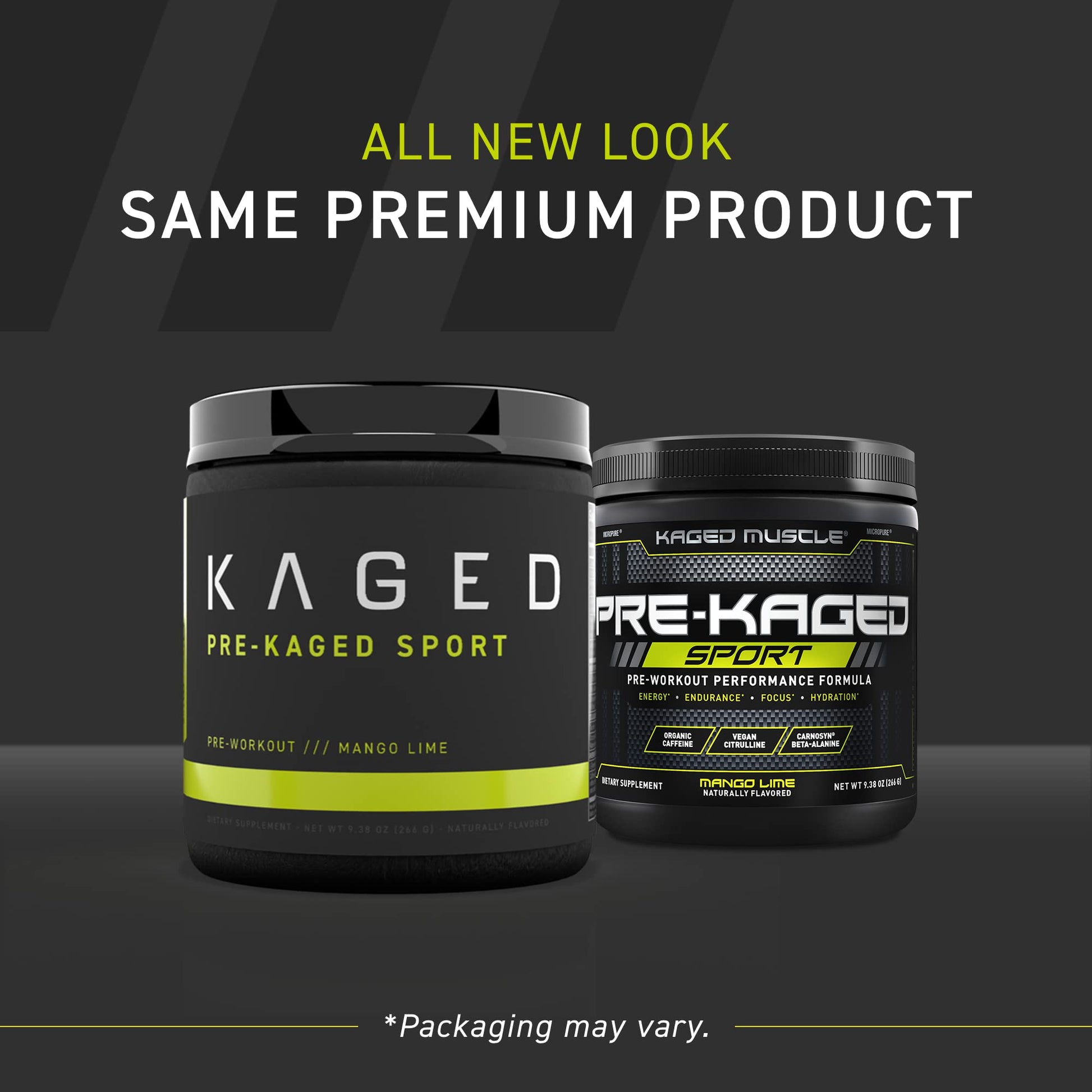 Kaged Athletic Sport Pre Workout Powder | Mango Lime | Energy Supplement for Endurance Kaged uk supplements