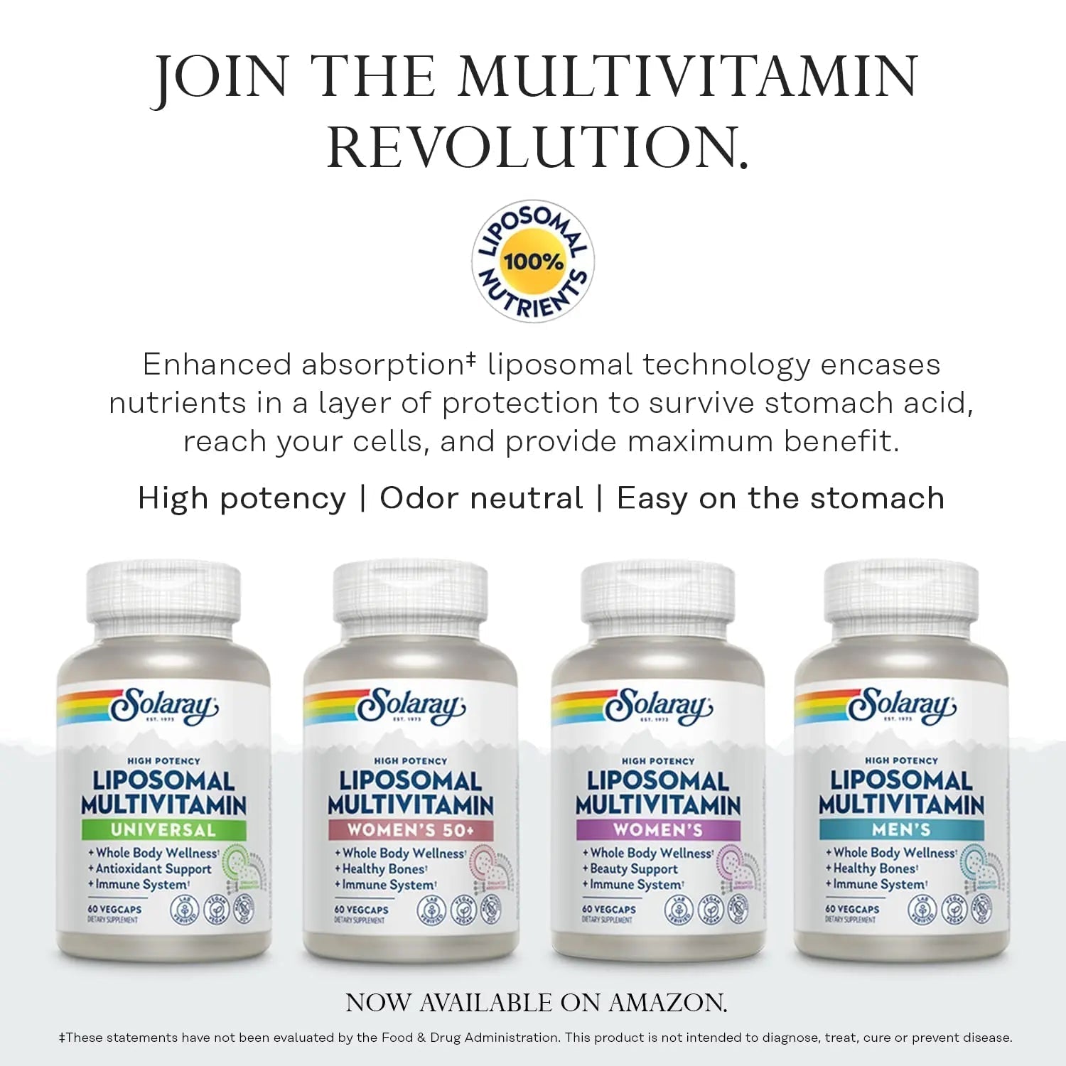SOLARAY Once Daily High Energy Multivitamin, Iron Free, Immune System and Energy Support, Whole Food and Herb Base Ingredients SOLARAY uk supplements