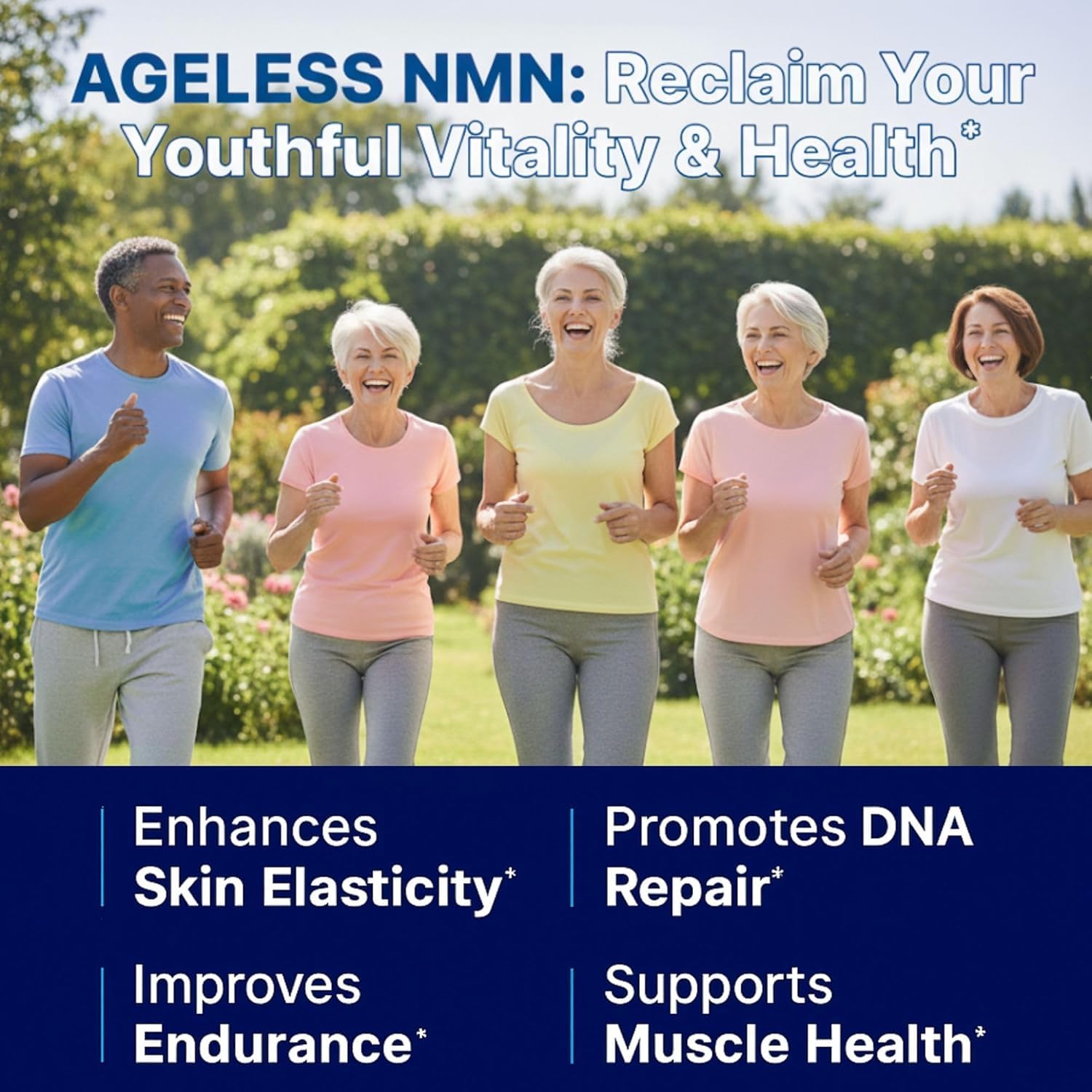 NMN Supplement 500mg Nicotinamide Mononucleotide | Supports NAD+ Levels, Energy, Cognitive Function, Muscle Health & Healthy Body Composition – Capsules (30) Ageless Foundation Laboratories uk supplements