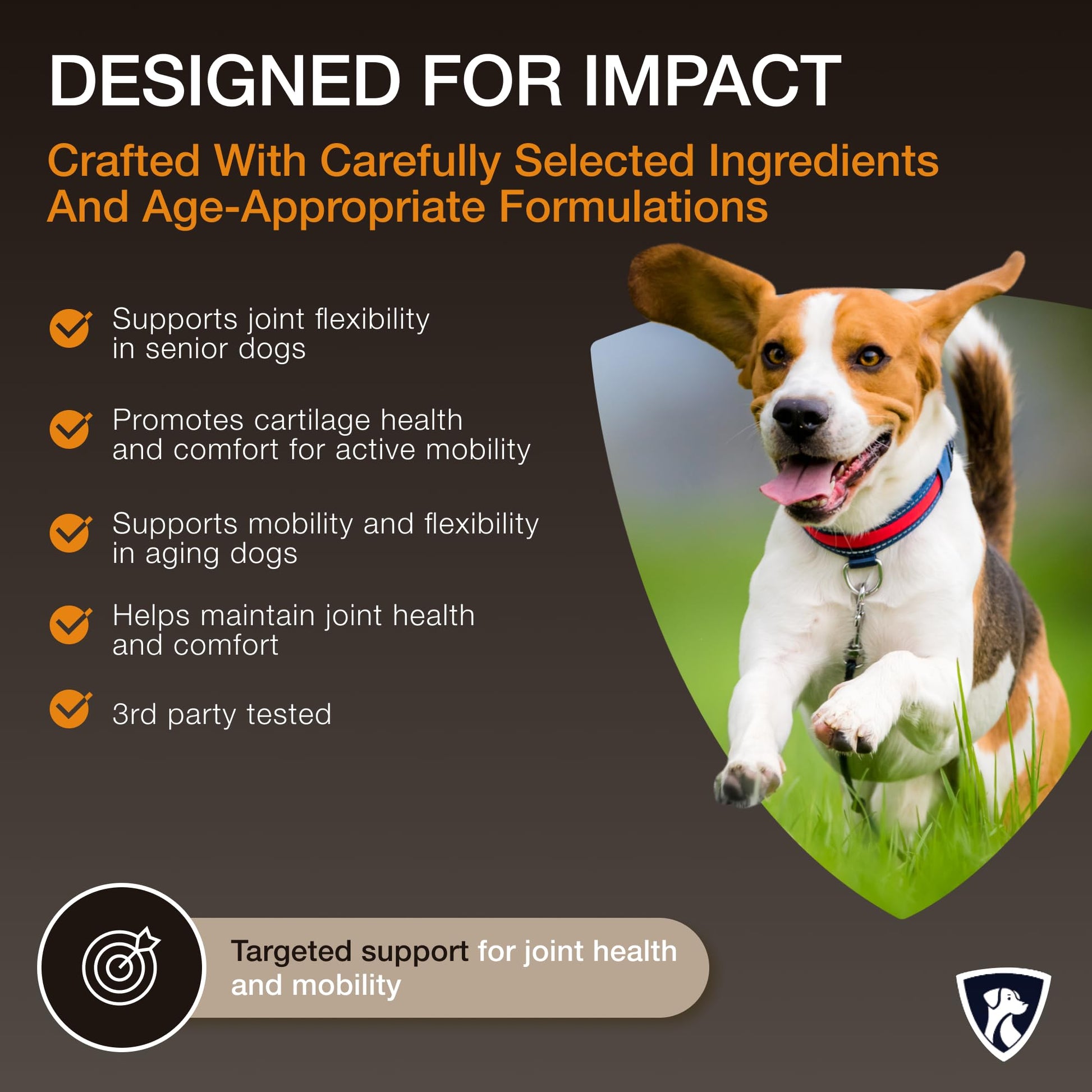 NutraRegen Select Senior Dog Joint Supplement 45 Scoops | Natural Glucosamine Chondroitin for Dogs with Collagen | Hip and Joint Powder | 7.7 Oz NutraRegen uk supplements