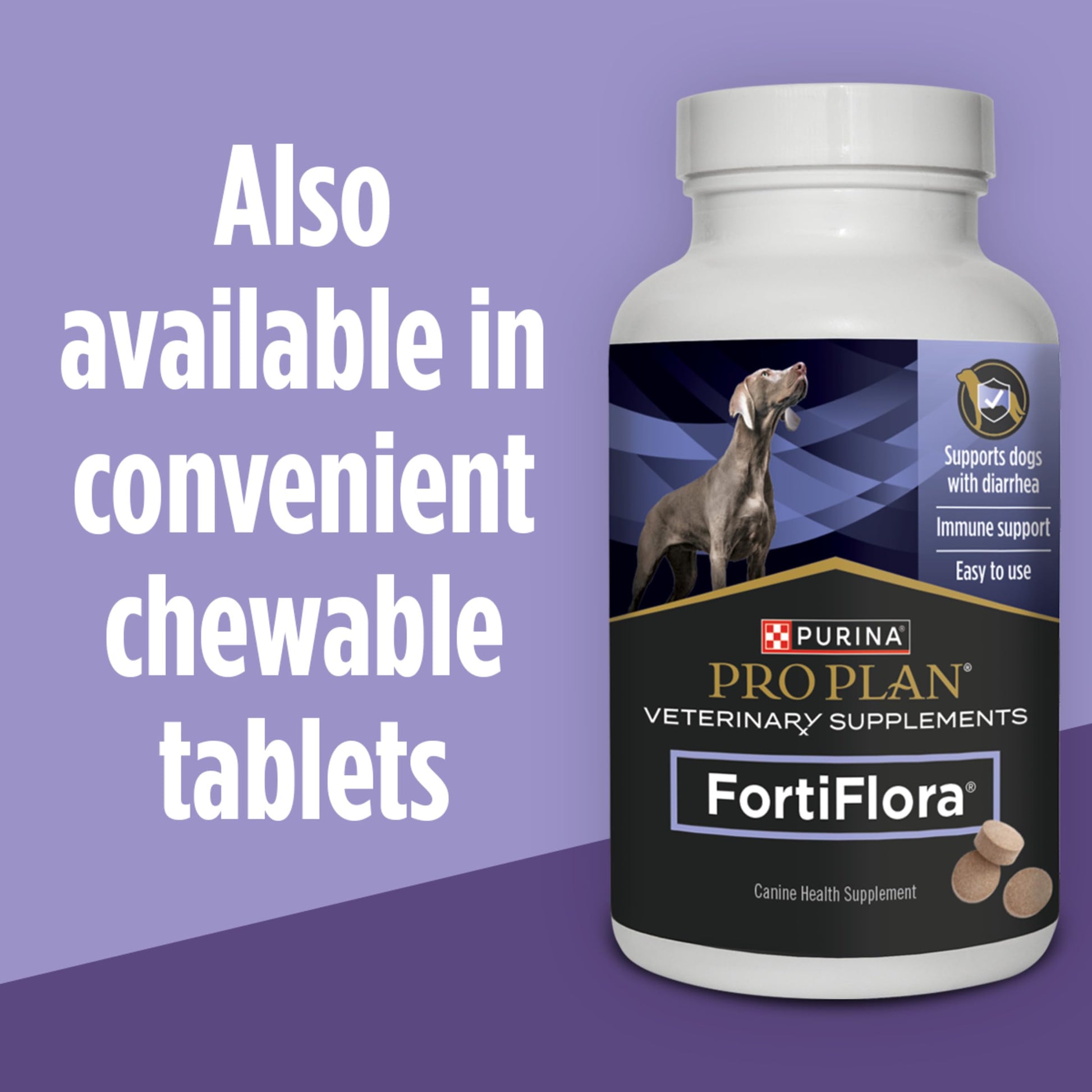Purina Pro Plan Veterinary Supplements FortiFlora Daily Probiotics for Dogs, Helps Digestive Gut Health and Diarrhea - 30 ct. Box Pro Plan Veterinary Diets uk supplements
