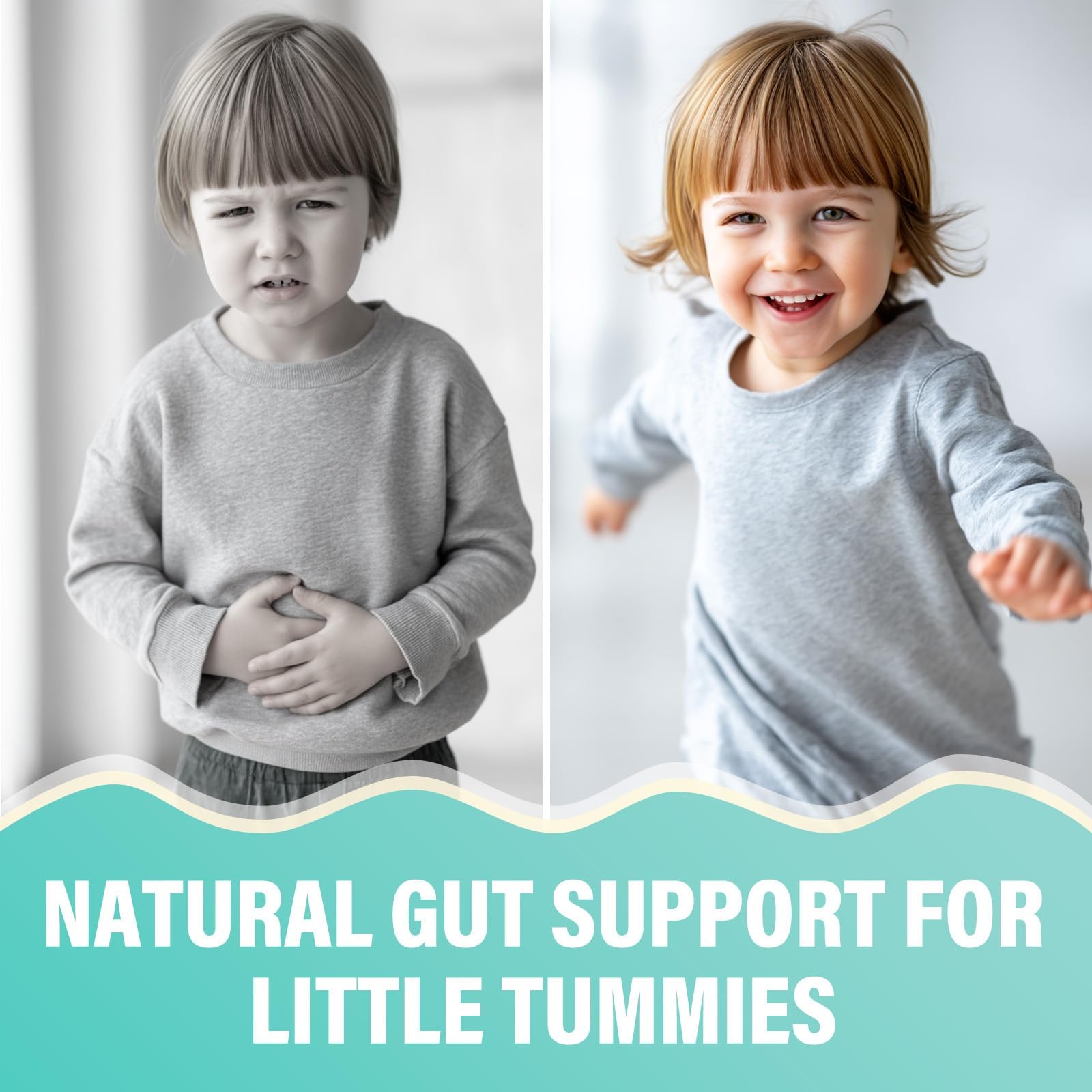 Kids Herbal Gut Cleanse Drops, Parasite Cleanse for Humans Liquid with Wormwood, Black Walnut & Probiotics, Supports Digestive & Overall Gut Health for Children (2 oz) HerbX uk supplements