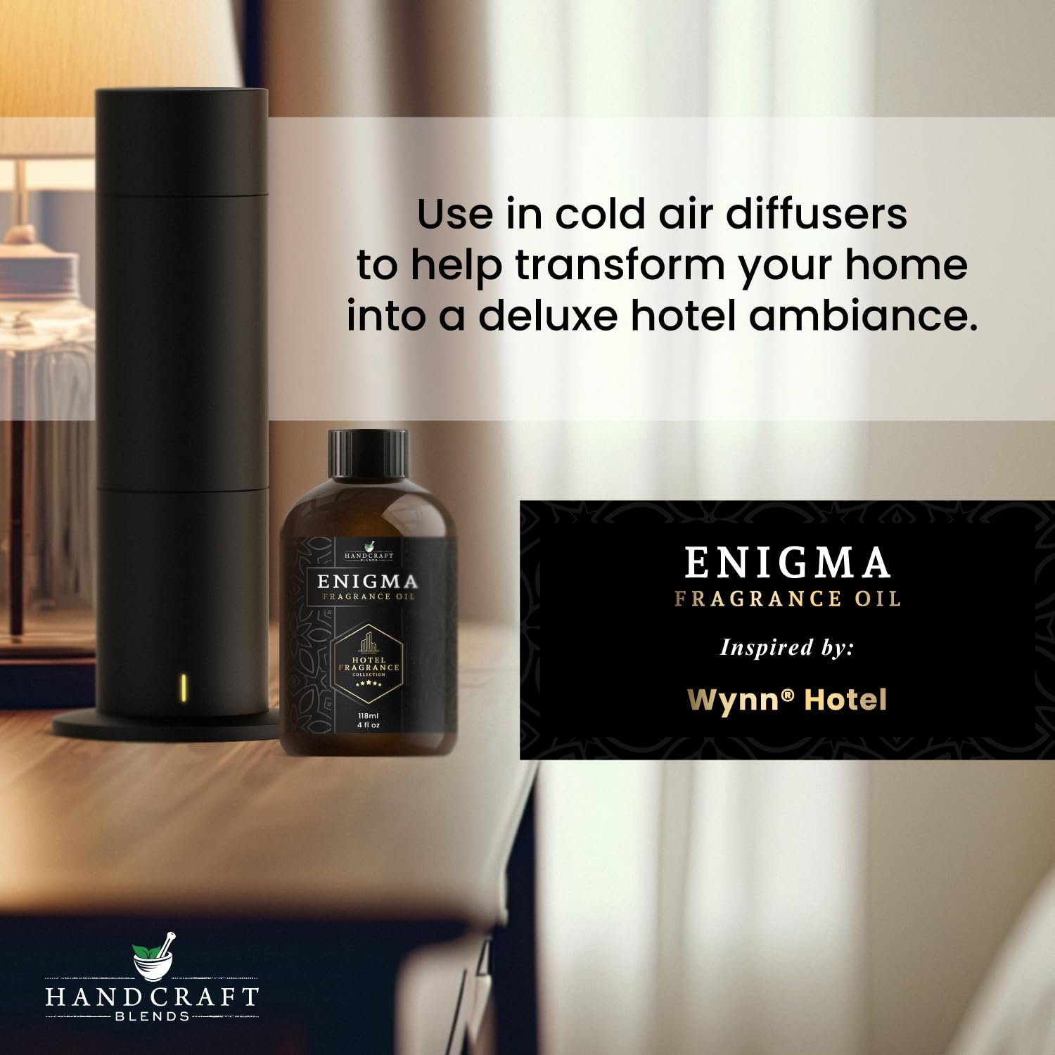 Handcraft Blends Hotel Fragrance Oil Enigma Scent – Luxury Hotel Collection Diffuser Oil Scents Handcraft Blends uk supplements