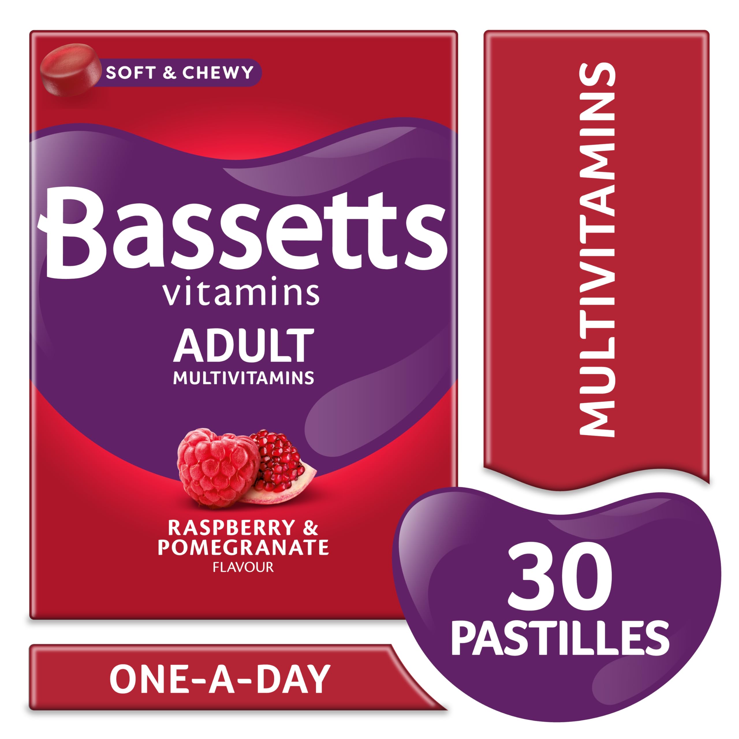 Bassetts Vitamins Adults Multivitamins 30's, 97.2 g Bassetts Vitamins uk supplements