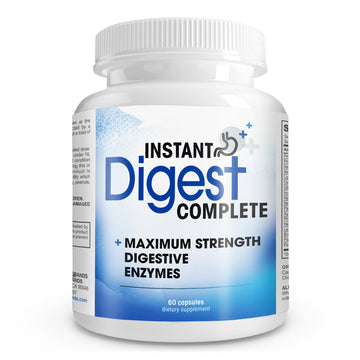 Instant Digest Complete 2-in-1 Probiotic Digestive Enzymes, 60 Capsules Instant Brands uk supplements