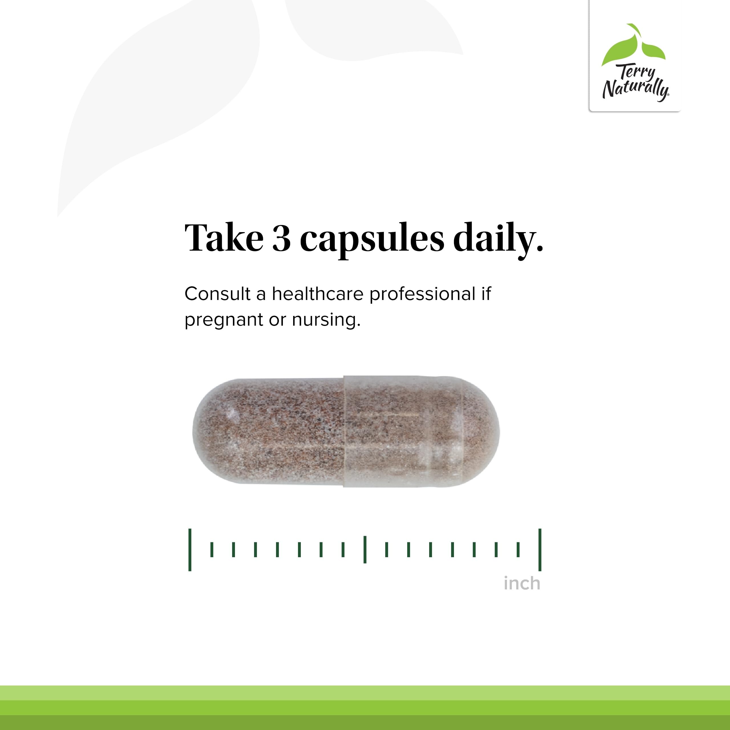 Terry Naturally Clinical OPC Heart - Heart Health Supplement with Magnesium, Vitamin B6, Grape Seed Extract - Dietary Supplement for Artery Health & Circulation - 60 Capsules Terry Naturally uk supplements