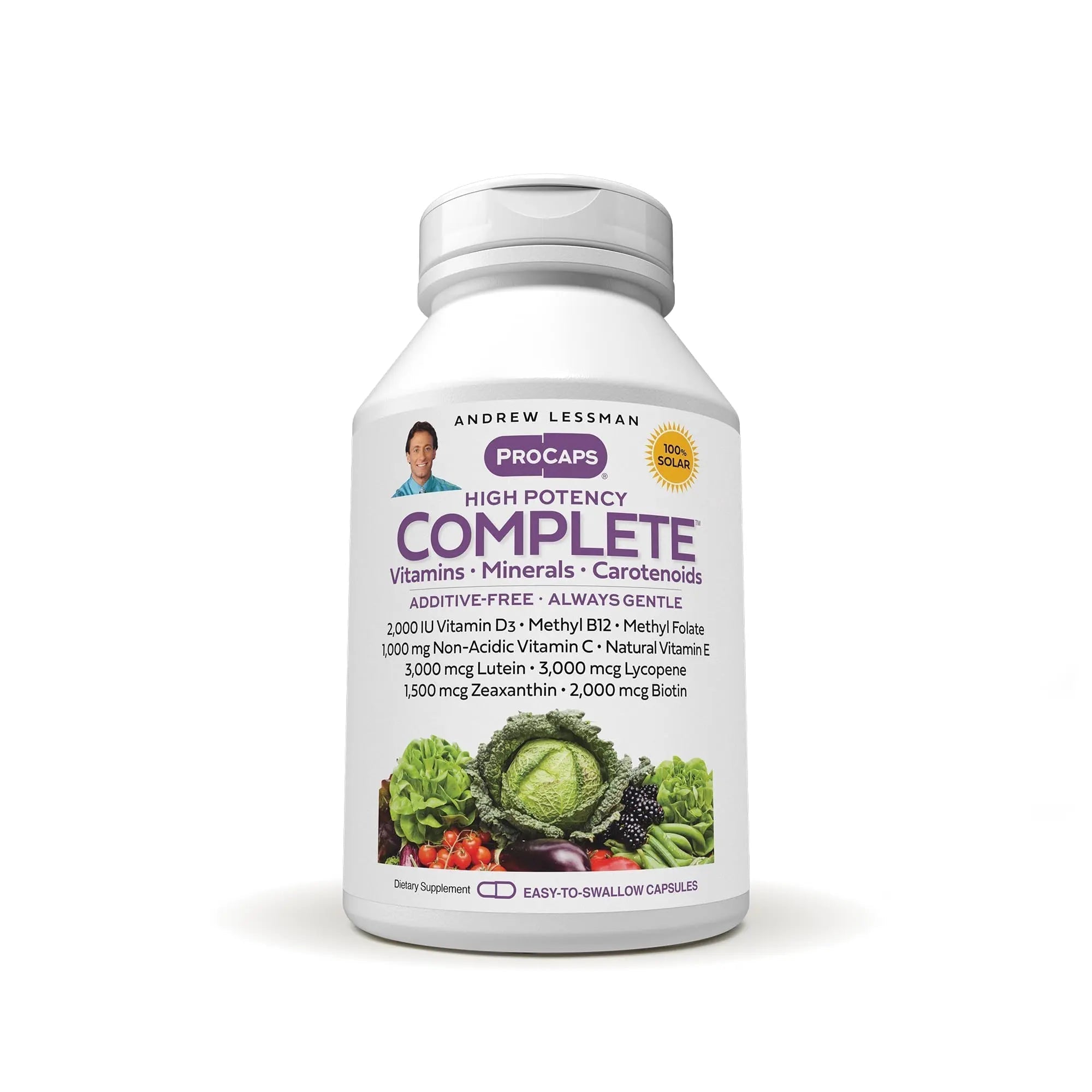 ANDREW LESSMAN Multivitamin - Complete 150 Capsules - High Potencies of 30+ Nutrients, Essential Vitamins, Minerals, Carotenoids ANDREW LESSMAN uk supplements