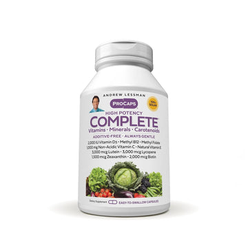 ANDREW LESSMAN Multivitamin - Complete 150 Capsules - High Potencies of 30+ Nutrients, Essential Vitamins, Minerals, Carotenoids ANDREW LESSMAN uk supplements