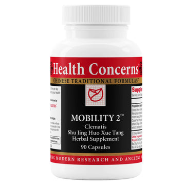 Health Concerns Mobility 2 – Joint Health Support Supplement for Men & Women – Chinese Herbal Circulation Support – Natural Joint & Muscle Aid – Herbal Extracts – 90 Capsules Health Concerns uk supplements