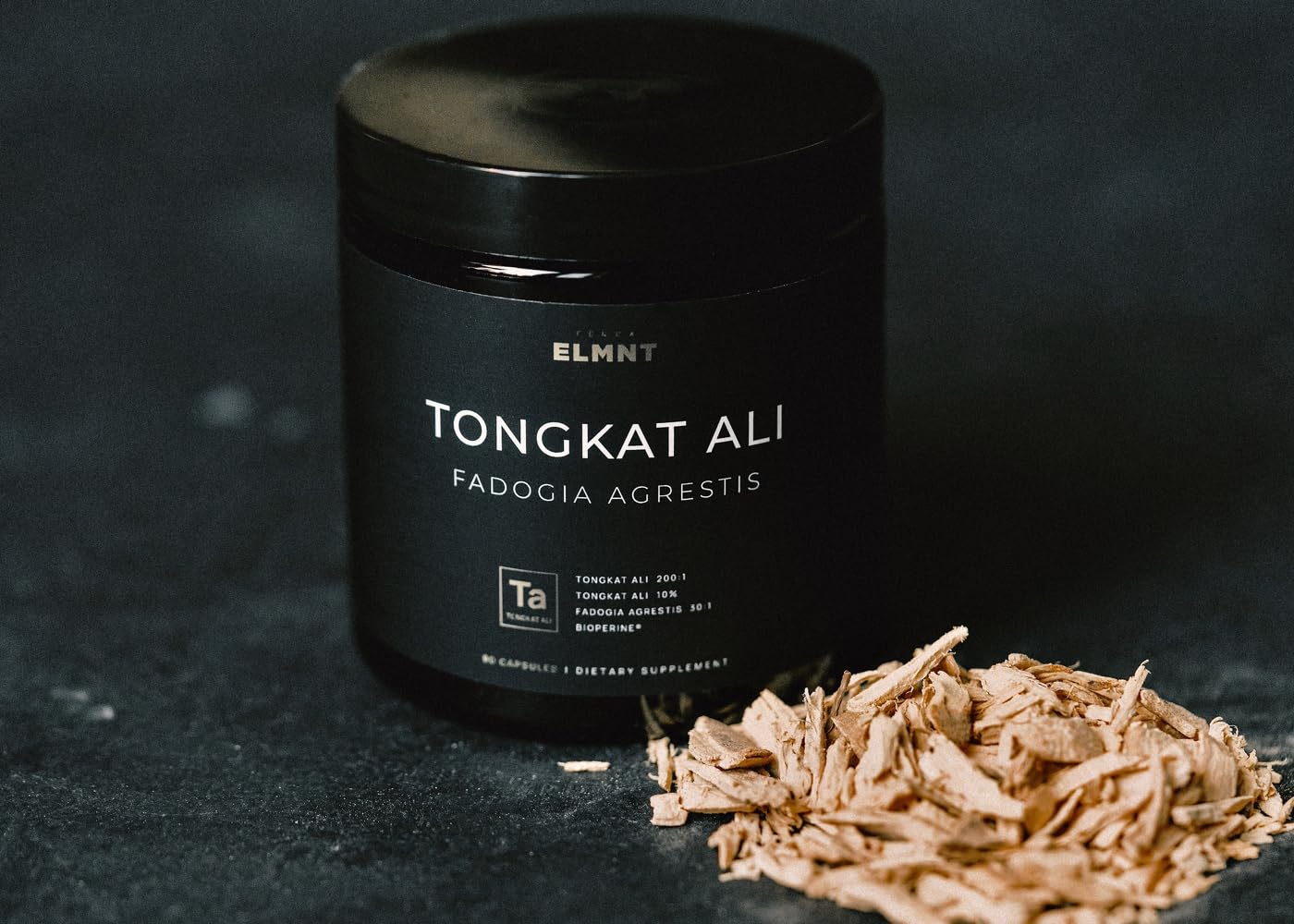 228,000mg 200x Strength Tongkat Ali for Men w. Fadogia Agrestis Extract - 10% Eurycomanone Longjack Highest Potency Fadogia Agrestis Tongkat Ali Supplement - Muscle Growth & Test Support Pills for Men TERRA ELMNT uk supplements