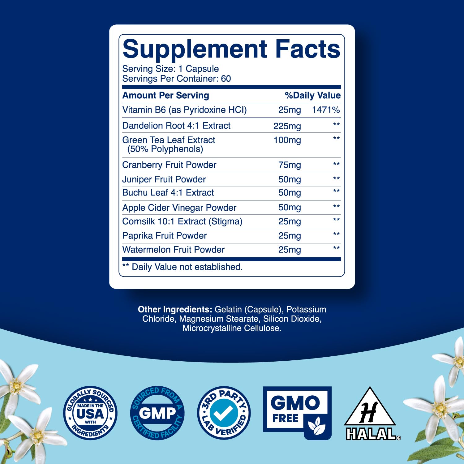Diuretic Water Pills for Water Retention - Water Away Diuretic Pills for Bloating Relief Tevare uk supplements