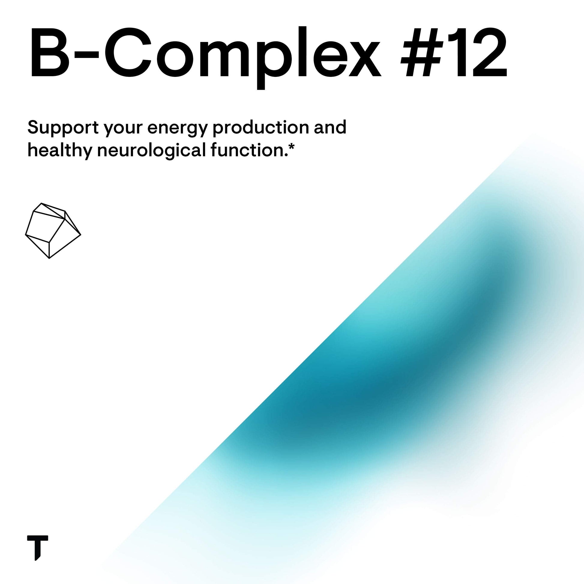 THORNE B-Complex #12 - Vitamin B Complex with Active B12 and Folate - 60 Capsules THORNE uk supplements