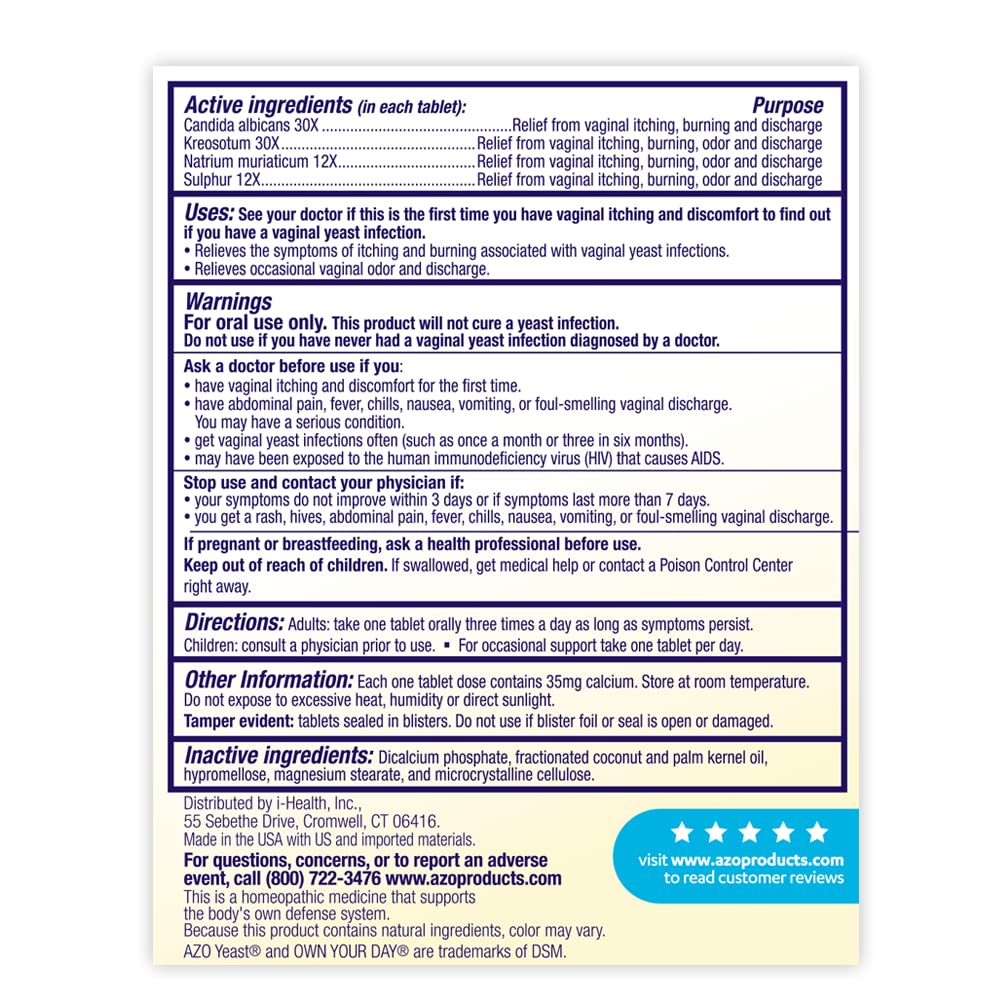 AZO Bladder Control with Go-Less® & Weight Management Dietary Supplement & Yeast Plus Dual Relief AZO uk supplements