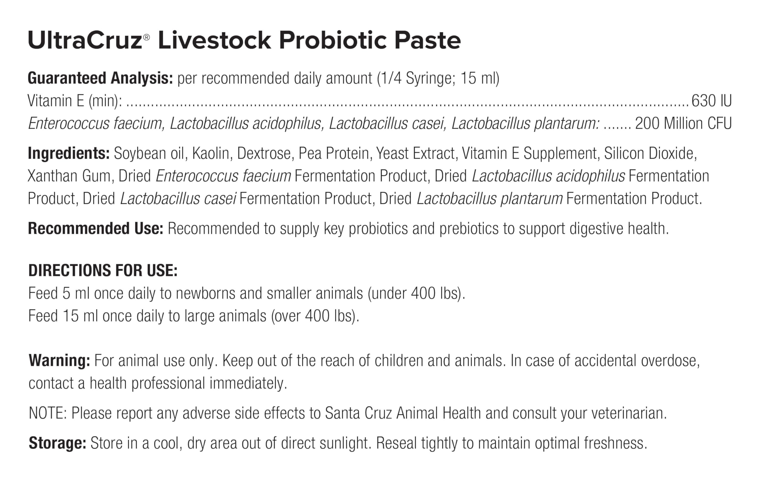 60 ml, Paste, 4 Day Supply UltraCruz uk supplements