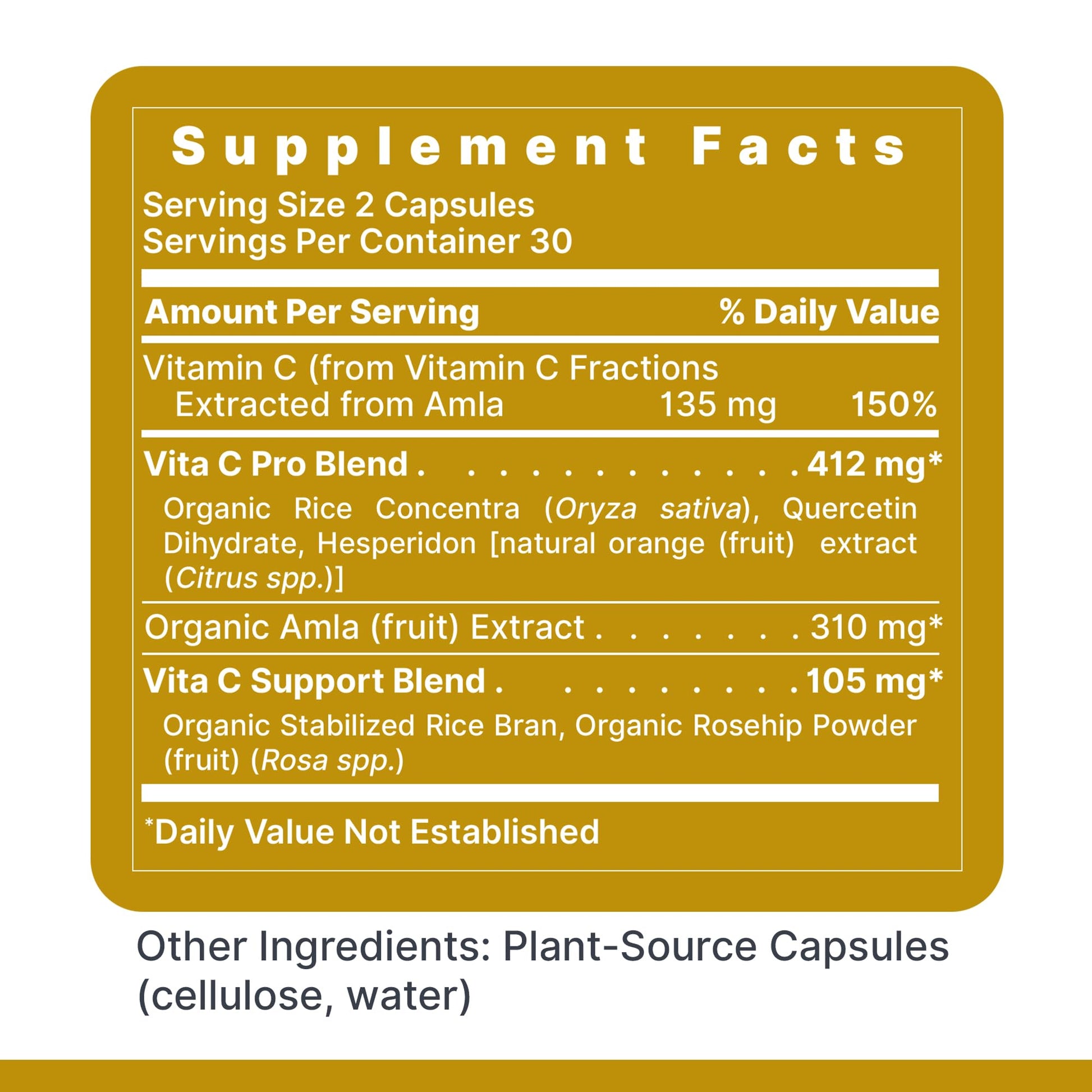 Premier Research Labs Vitamin C Supplement - Natural Vitamin C, Whole Food Vitamin C, Essential C Complex, Pure with Bioflavonoids & Organic Ingredients - 60 Vegetarian Capsules Premier Research Labs uk supplements