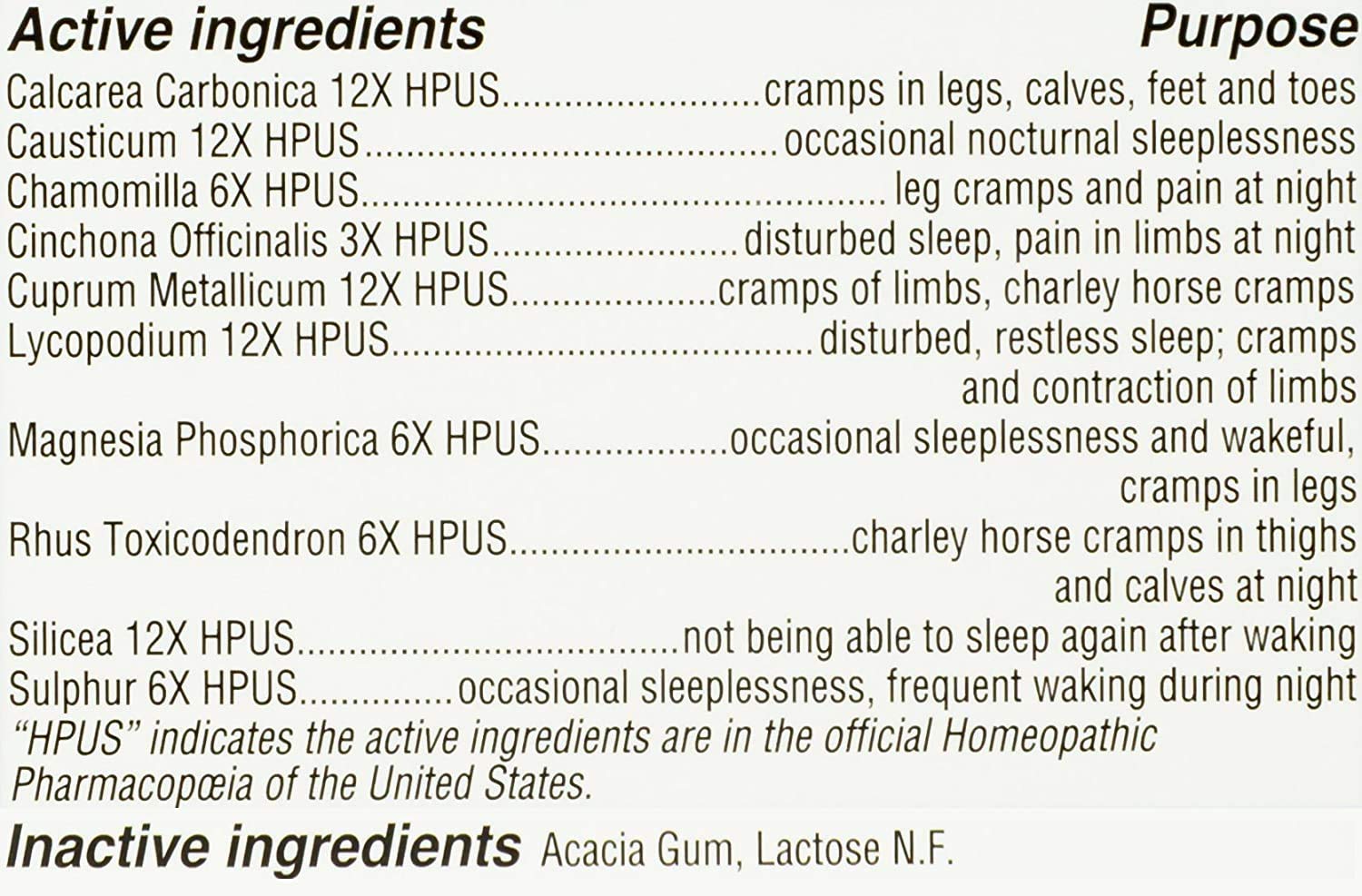 Hyland's Leg Cramps PM Tablets 50 ea 50 Count (Pack of 2) Hyland's uk supplements