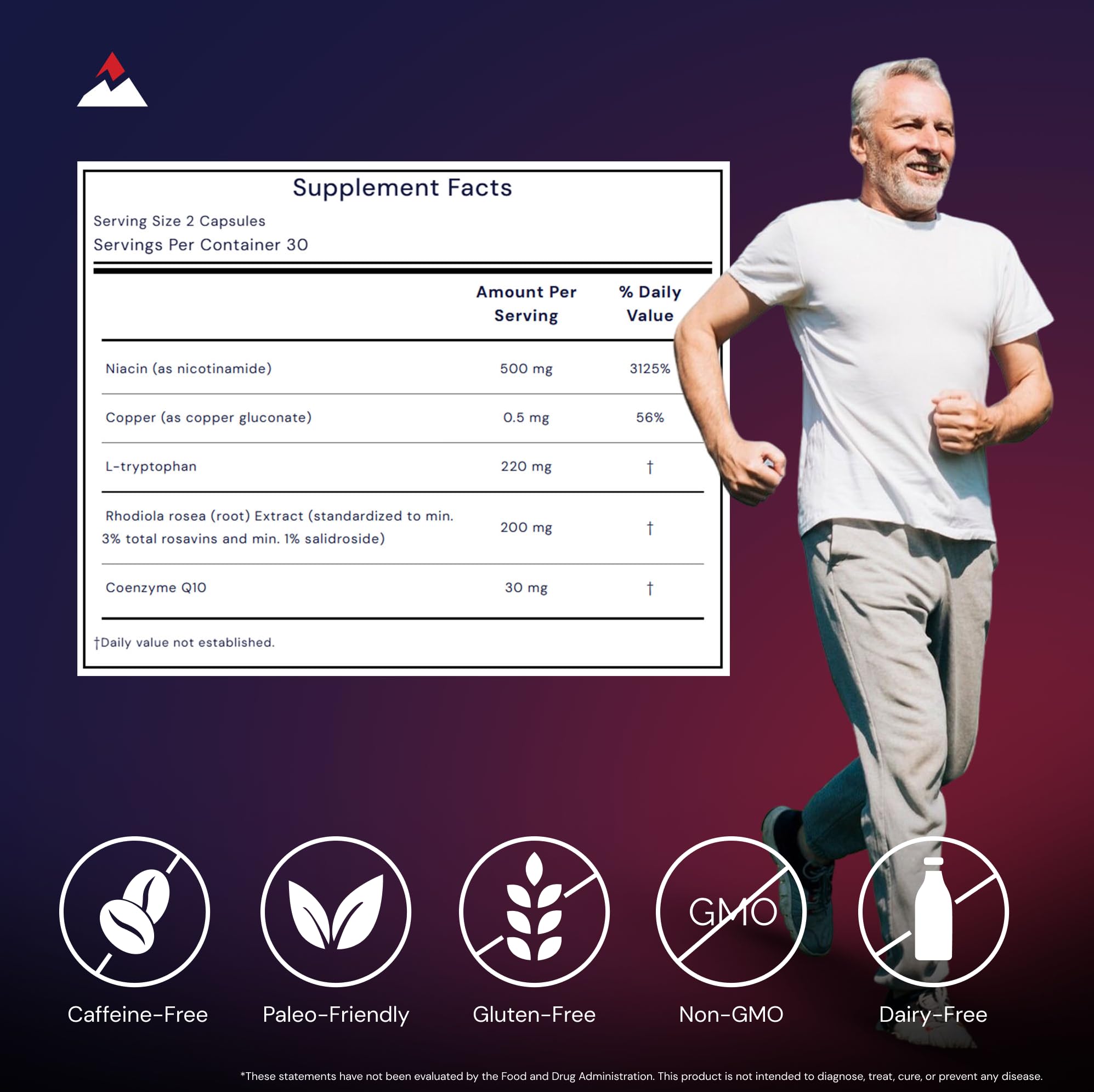 Novex Biotech Oxydrene NAD+ Enhancer - Natural Supplement Promoting Metabolism and Cardiovascular Support for Men and Women - (60 Capsules) Novex Biotech uk supplements