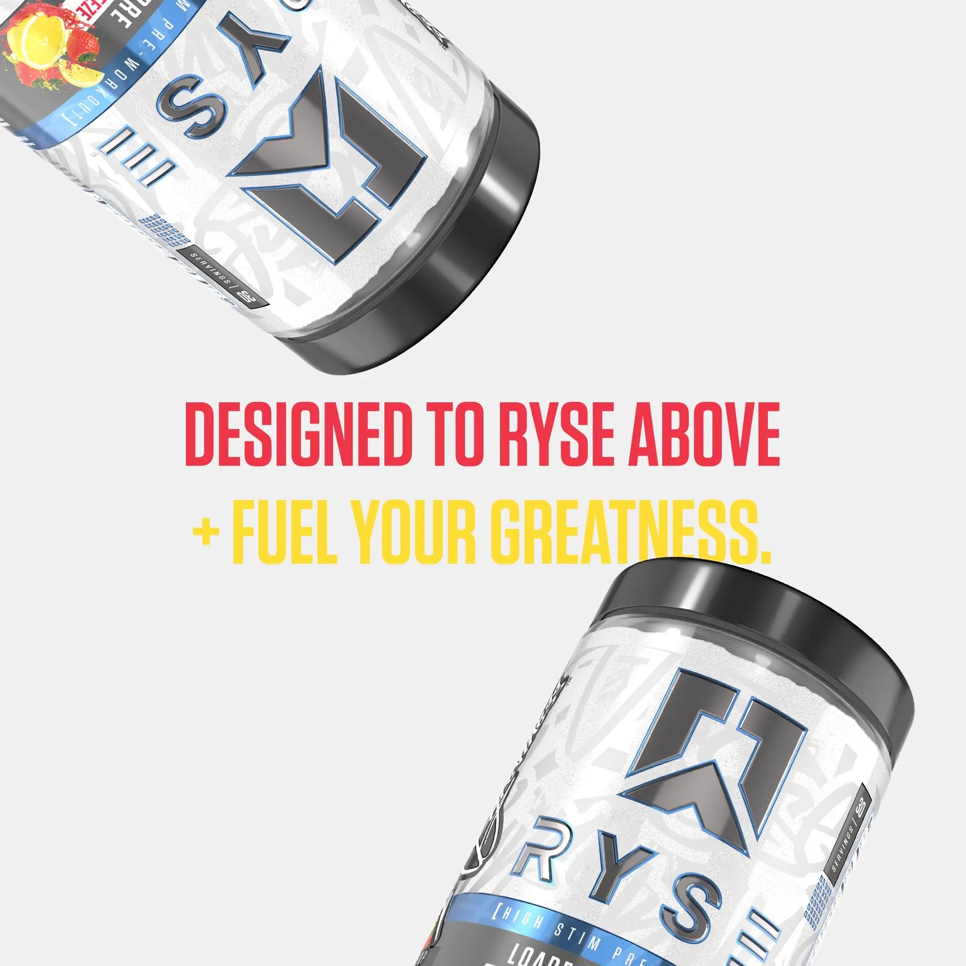RYSE Loaded Pre Workout Powder - Strawberry Squeeze - Daily Pre-Workout for Men & Women with 390mg Caffeine, Beta Alanine, and Citrulline for Pump RYSE Up Supplements uk supplements