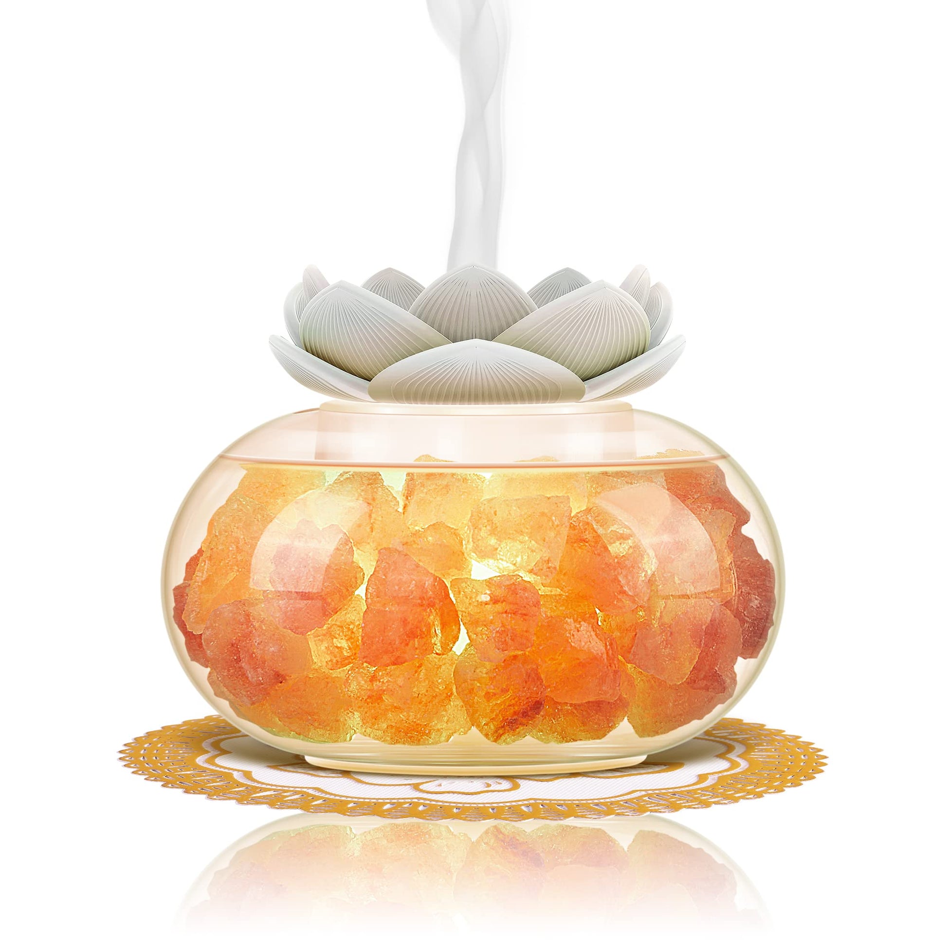Essential Oil Diffusers Aromatherapy Diffuser: YeeQue Salt Lamp Diffuser for Home Bedroom Office YeeQue uk supplements