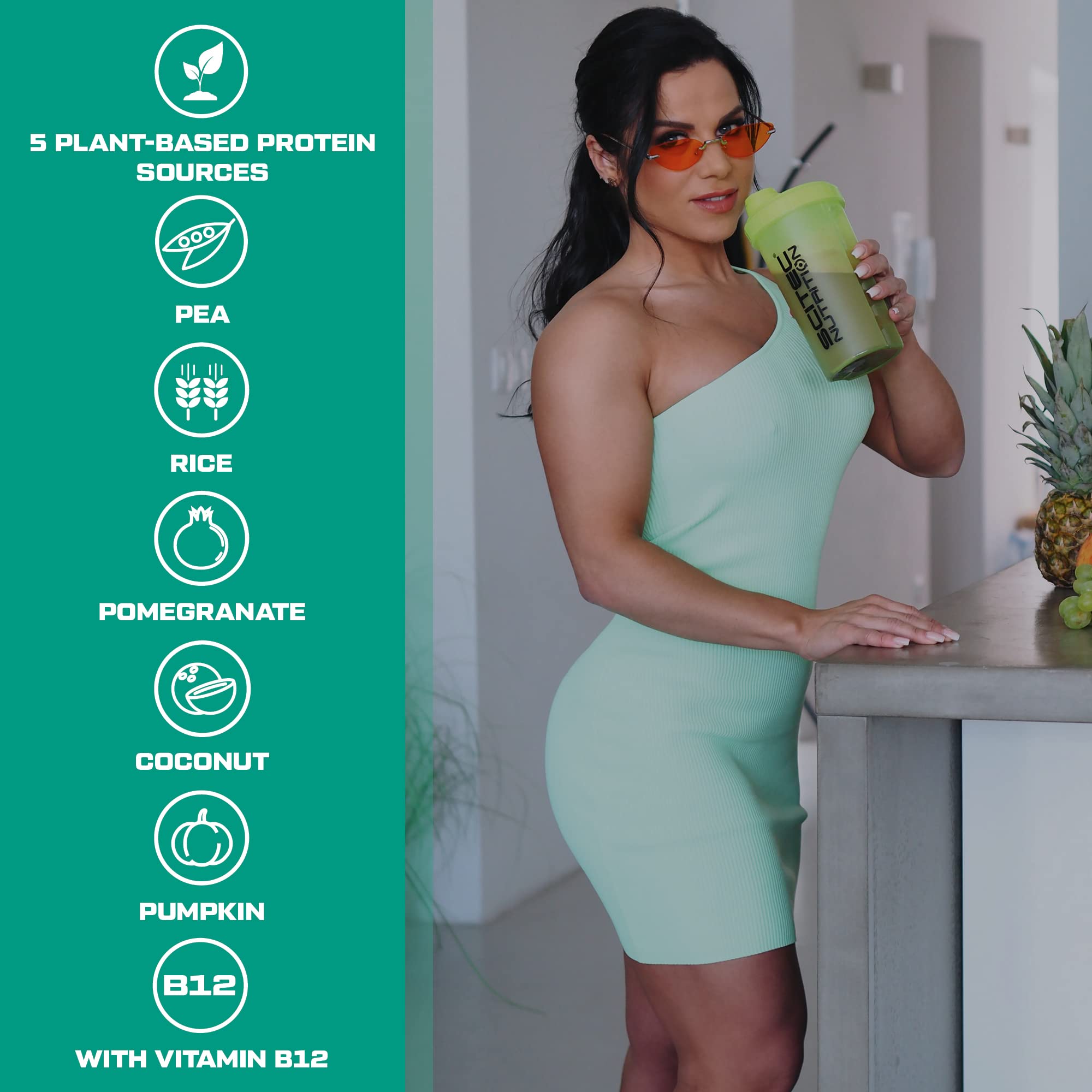 Scitec Nutrition 100% Vegan Protein – 5 Plant-Based Protein Sources – Fortified with Vitamin B12 Scitec Nutrition uk supplements