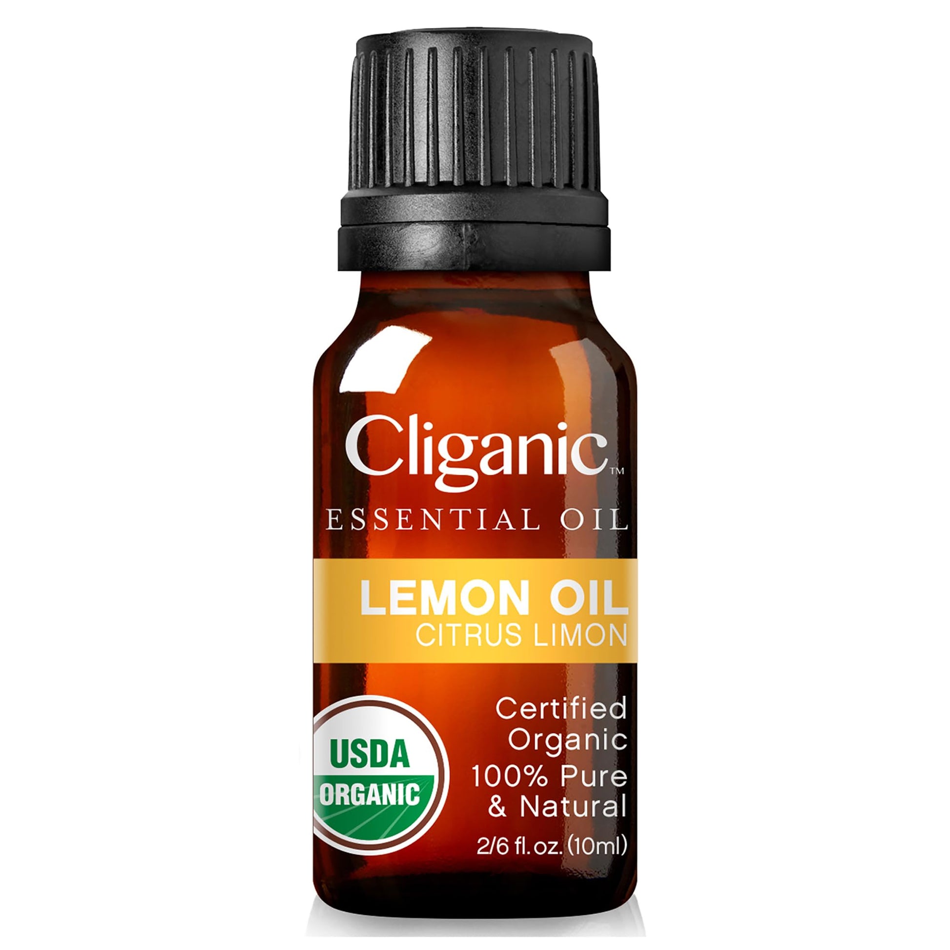 Cliganic USDA Organic Lemon Essential Oil, 100% Pure & Natural | Undiluted Cliganic uk supplements