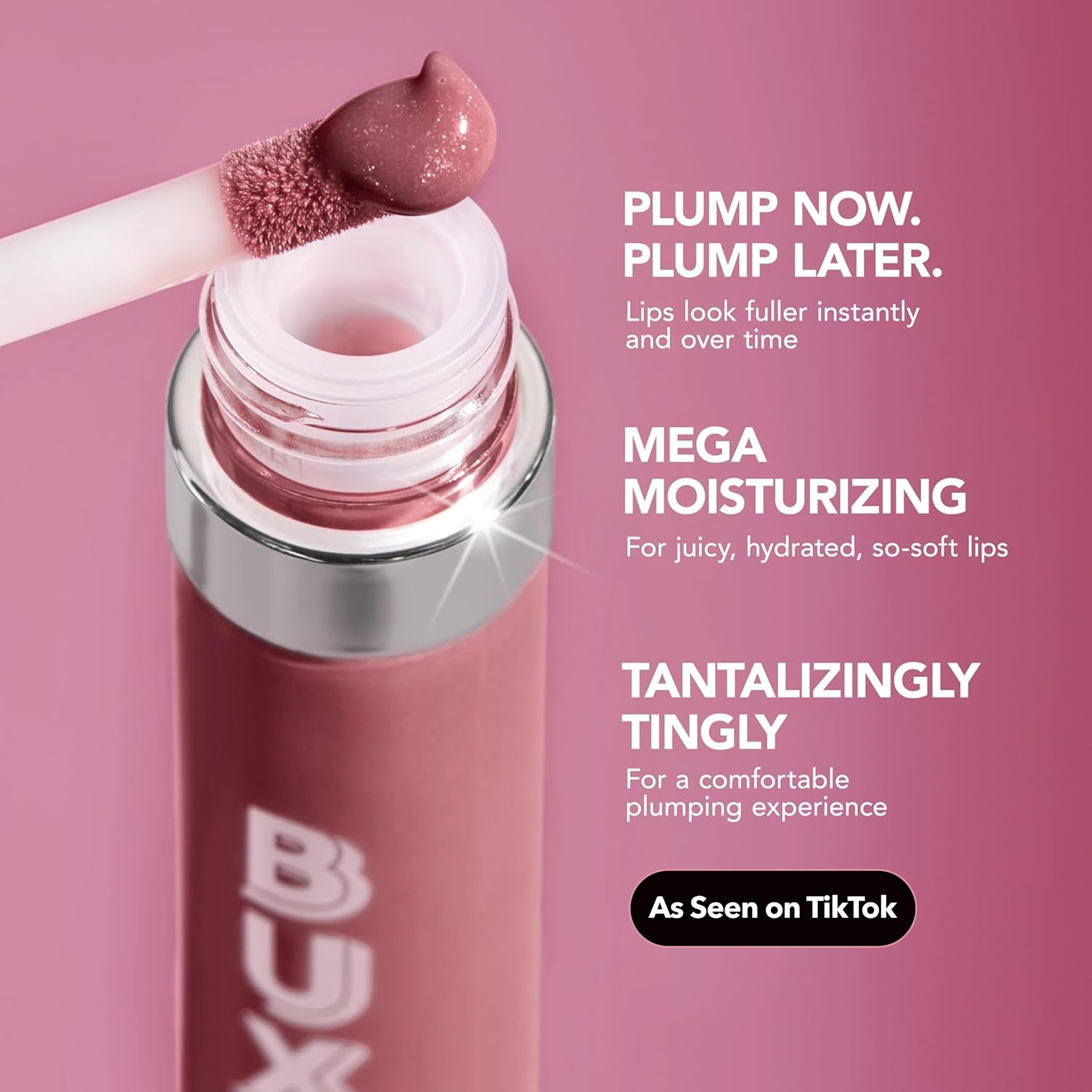 BUXOM Full-On Plumping Lip Cream, White Russian Buxom uk supplements