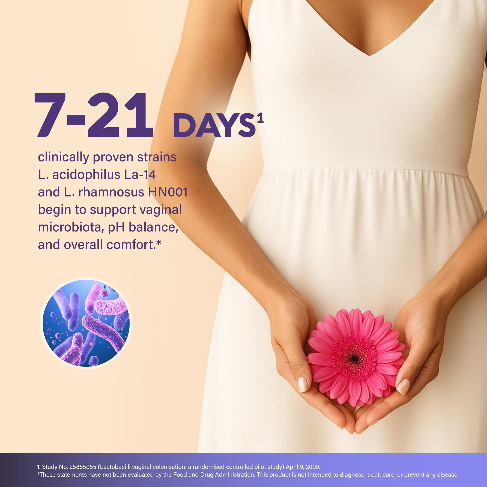 Probiotics for Women 50 Billion CFU - Vaginal Probiotics Clinically Proven for Yeast & pH Balance - Digestion & Bloating Relief - 8 Strains + Prebiotics - Delay Release - Made in USA, 30 Capsules NUTRAHARMONY uk supplements
