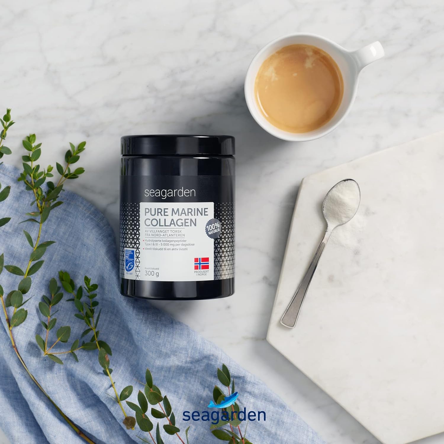 Seagarden Pure Marine Collagen Powder (Type I & III) | Wild-Caught Arctic Cod SEAGARDEN uk supplements