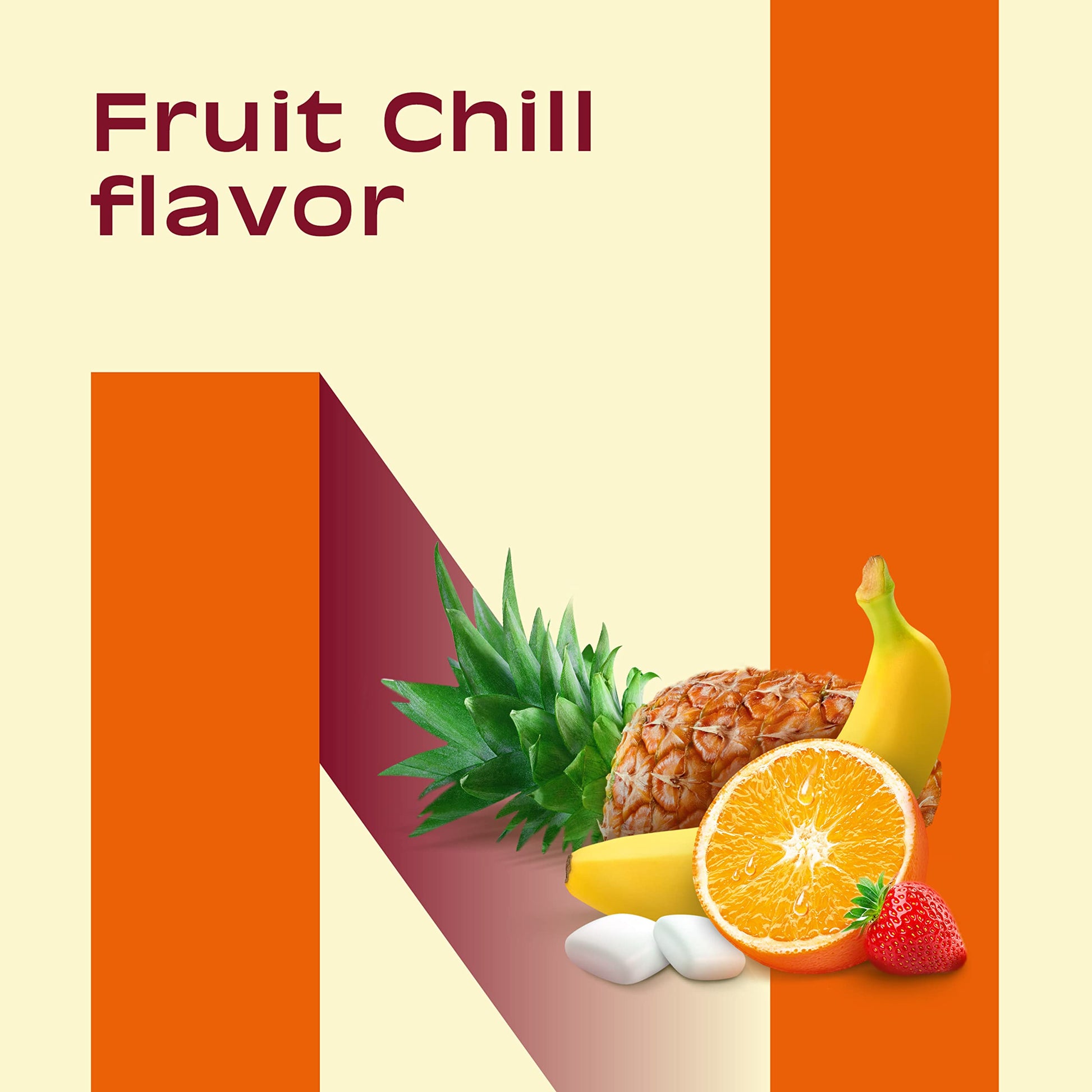 Nicorette 2 mg Nicotine Gum to Help Stop Smoking - Fruit Chill Flavored Nicorette uk supplements