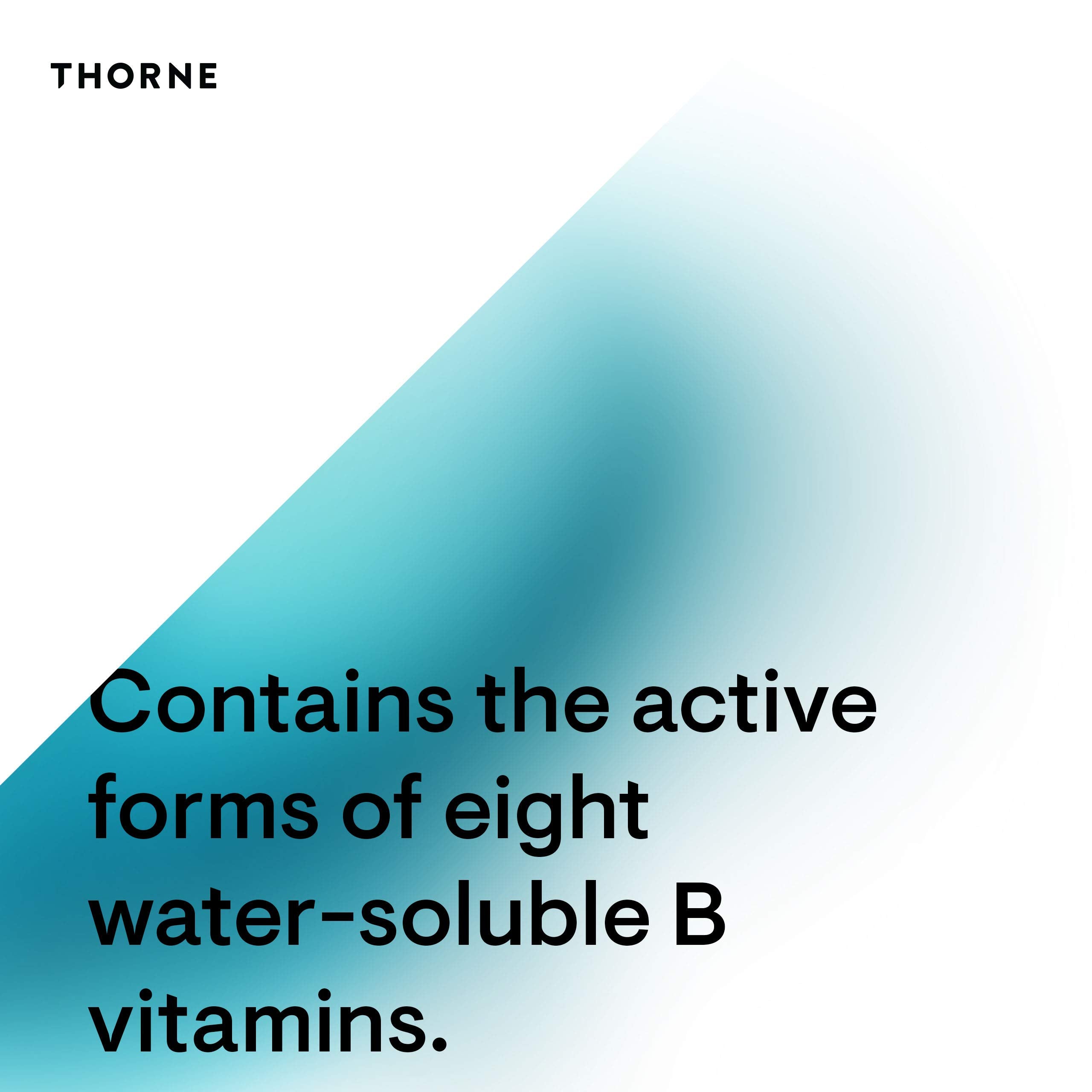 THORNE B-Complex #12 - Vitamin B Complex with Active B12 and Folate - 60 Capsules THORNE uk supplements