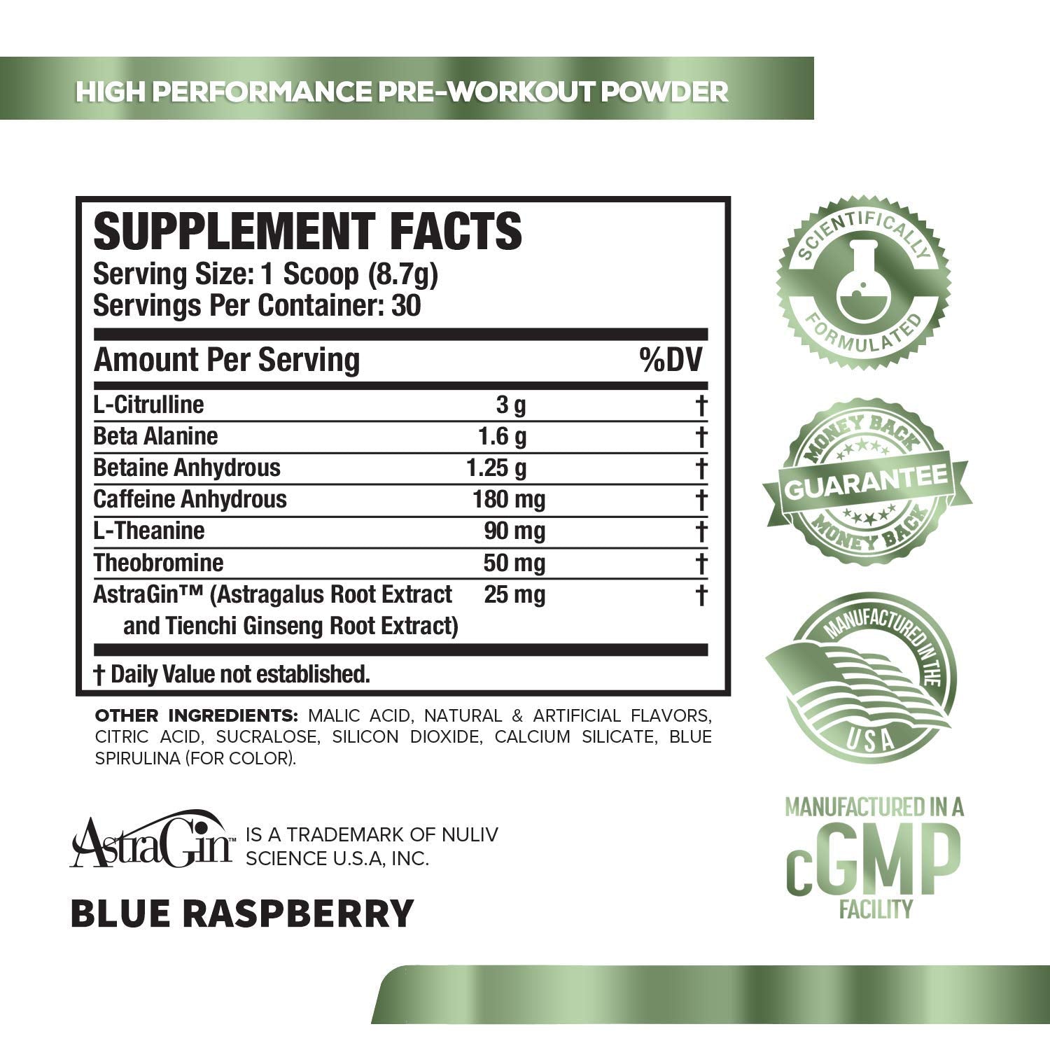 Jacked Factory NITROSURGE Pre Workout Supplement, Growth Surge Post Workout Muscle Jacked Factory uk supplements