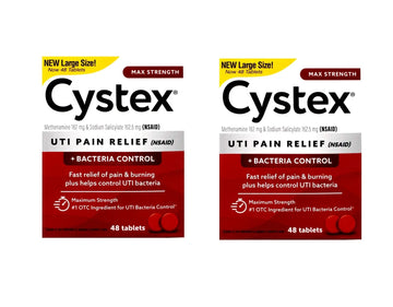Cystex Plus Urinary Pain Relief Tablets 40 ea (Packs of 2) Cystex uk supplements