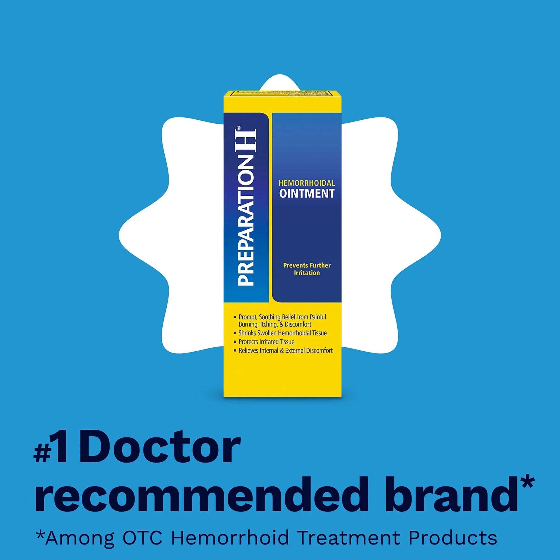 PREPARATION H Hemorrhoid Symptom Treatment Ointment, Itching, Burning & Discomfort Relief, Tube (2.0 Ounce) Preparation H uk supplements