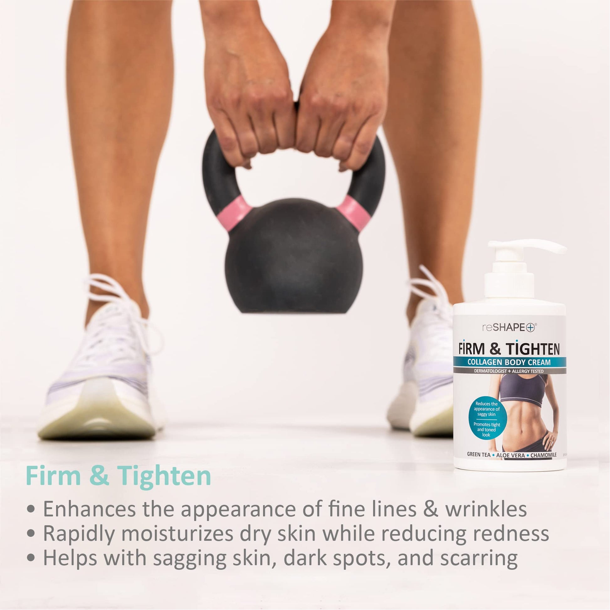 Reshape+ Collagen Body & Face Cream Moisturizing Skin Care Lotion, Skin Tightening Cellulite Reshape+ uk supplements