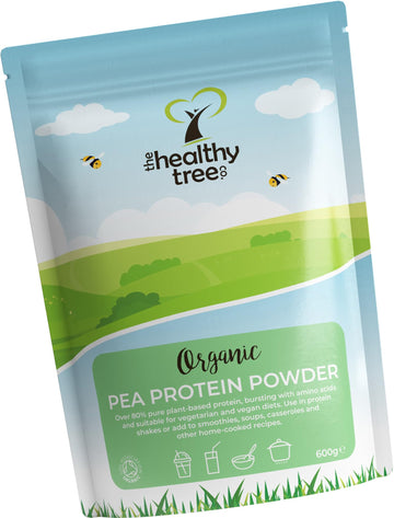 Organic Pea Protein Powder - European Vegan Protein Powder by TheHealthyTree Company TheHealthyTree Company uk supplements