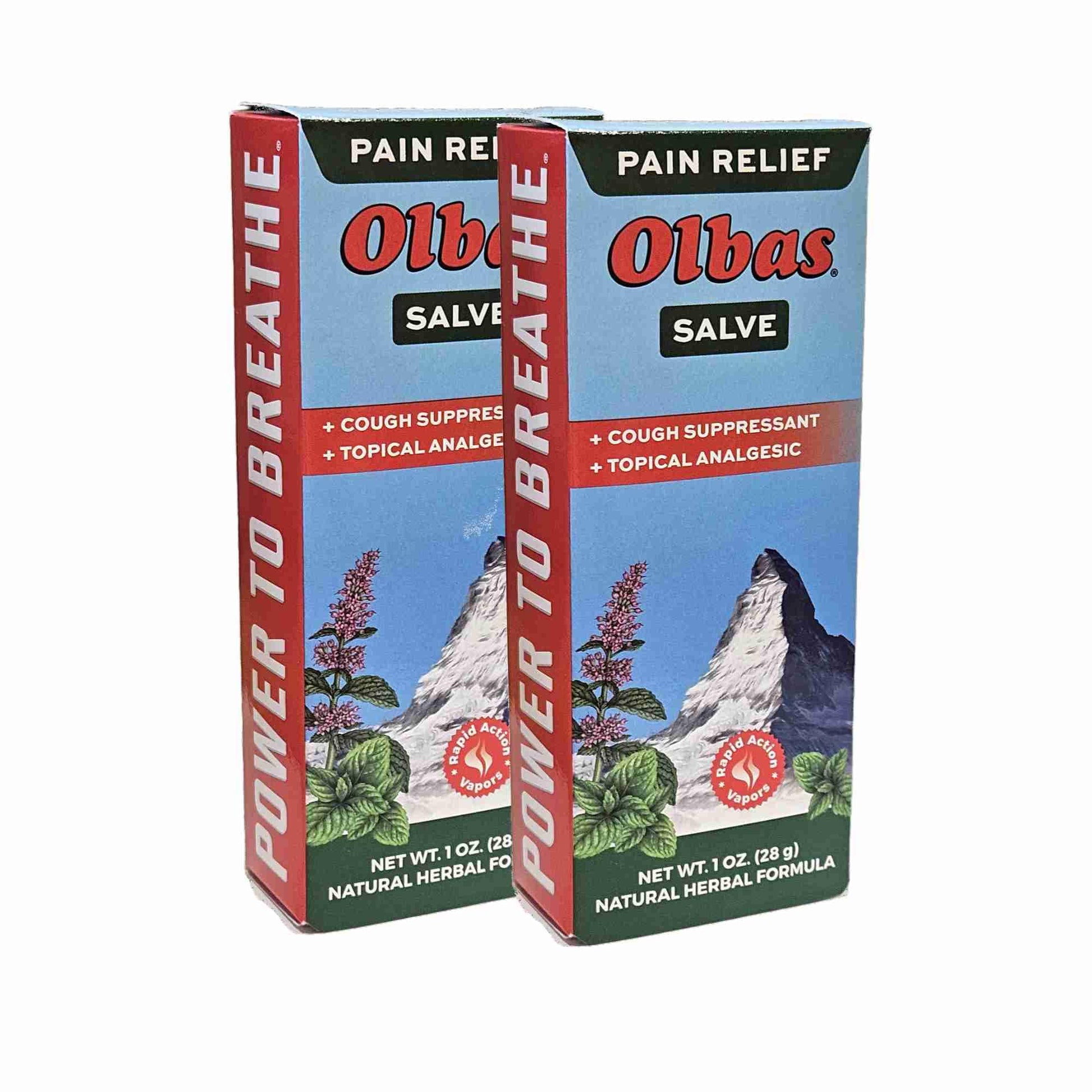 Olbas Analgesic Salve 1oz 2-Pack Olbas uk supplements