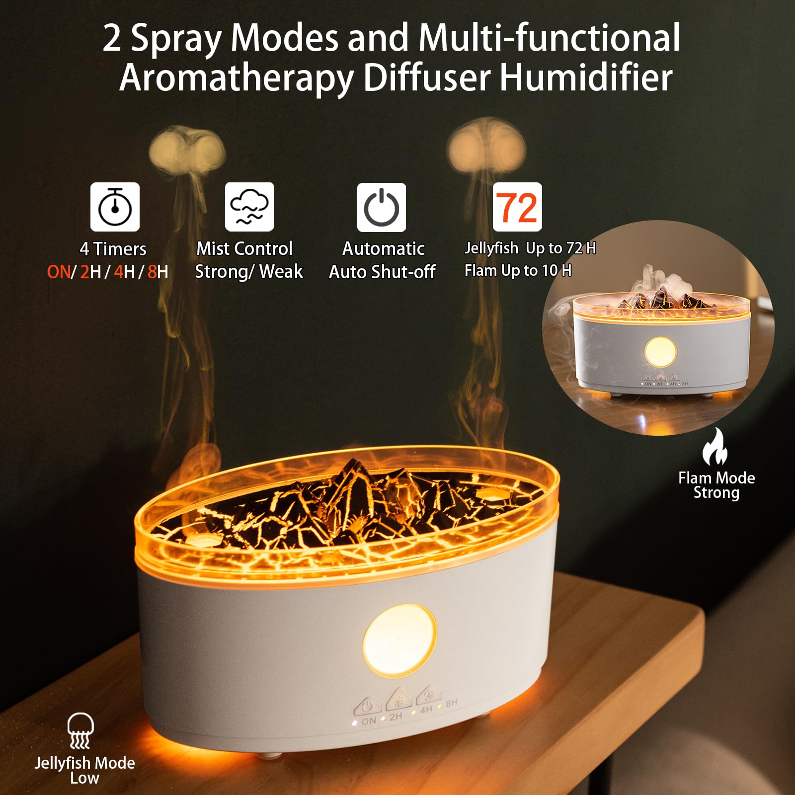 Paxeer Essential Oil Diffuser, 300ml Aromatherapy Diffuser with Remote Control, Auto Shut-Off & Timer Paxeer uk supplements