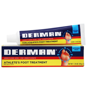 Derman Cream for The Treatment of Athlete's Foot, 2-Pack of 1.76 Oz Each, 2 Tubes Derman uk supplements