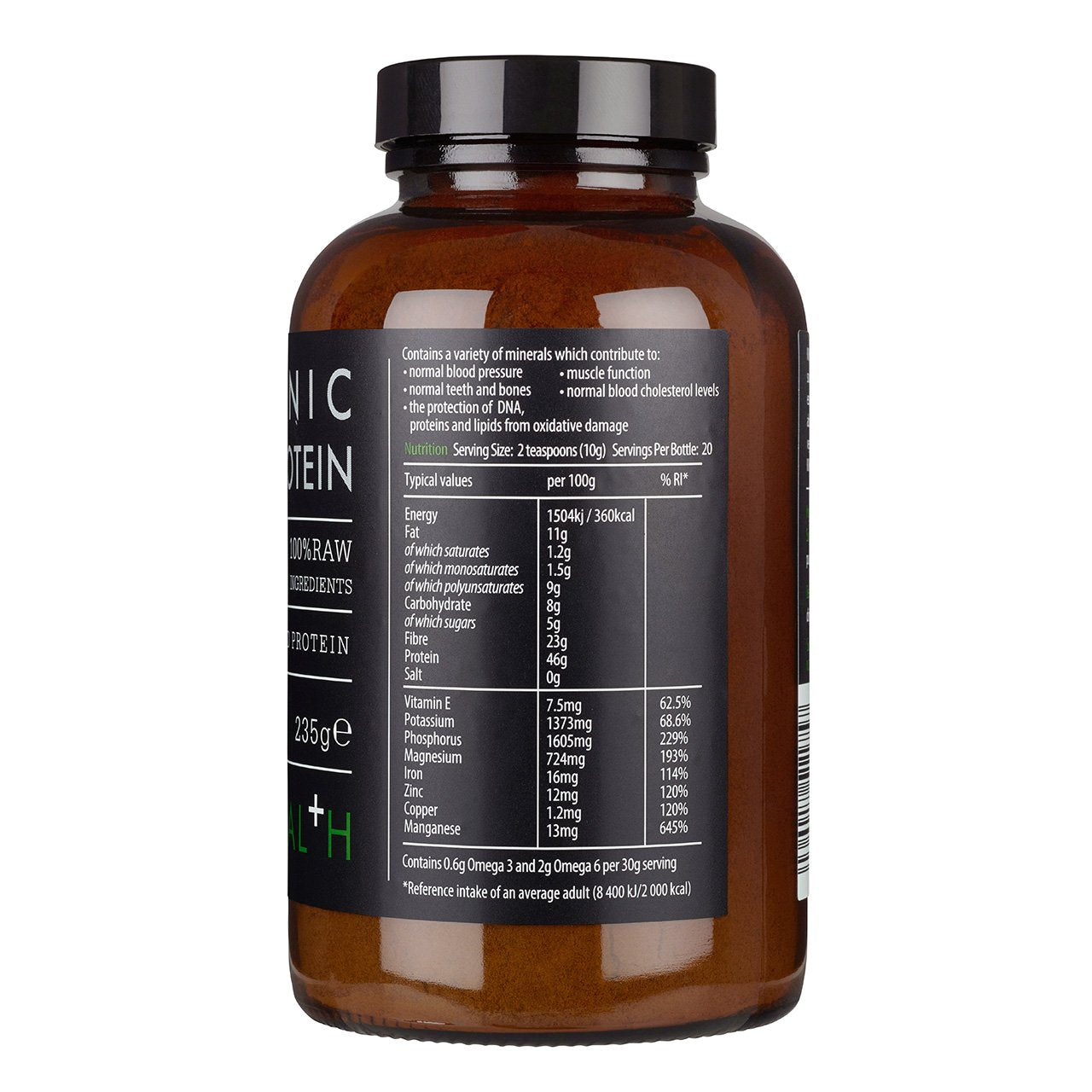 KIKI Health - Organic Hemp Protein - Plant-Based Protein Powder - Rich in Magnesium and Omega 3 KIKI HEALTH uk supplements