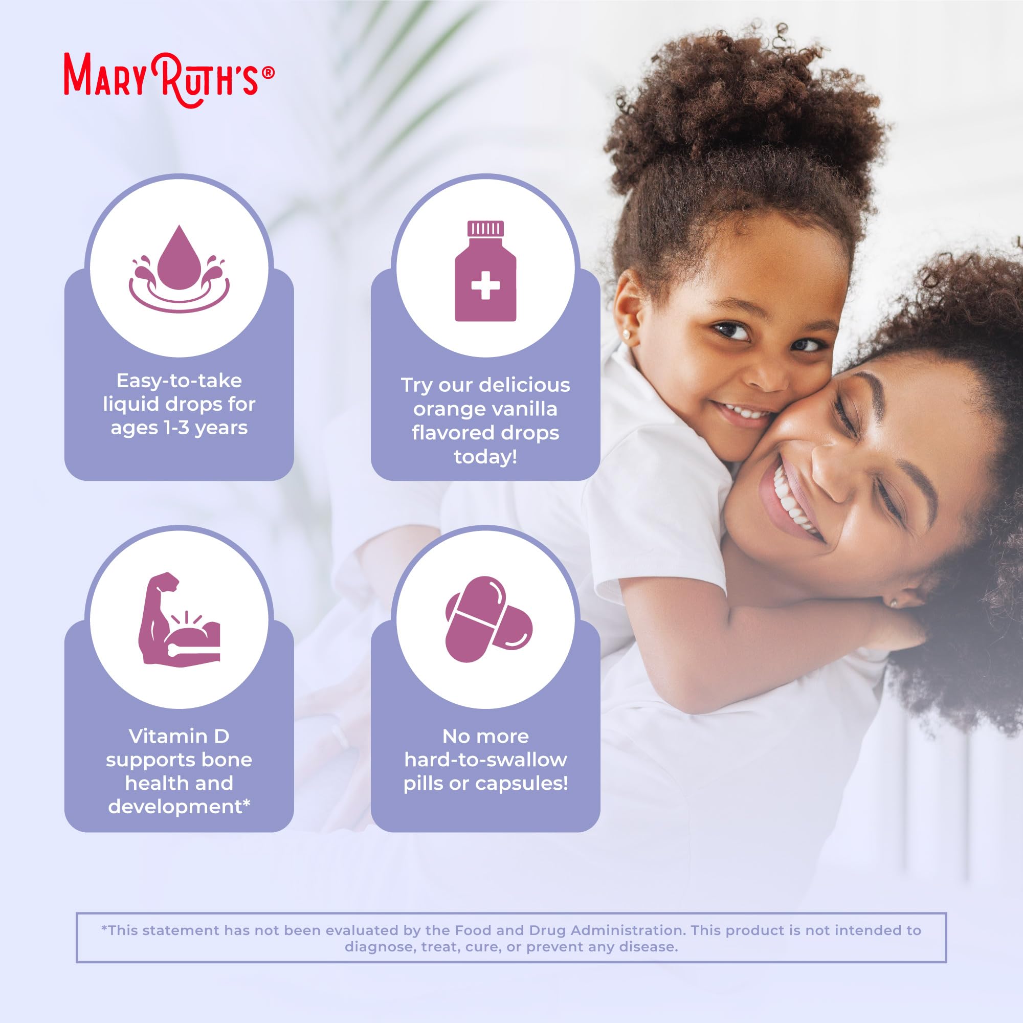 MaryRuth's Toddler Multivitamin | Vitamin A C D E B6 B12 Zinc | Healthy Growth Support | Immunity | Bone Health | Cognitive Function | Organic | Sugar Free | Vegan | Non-GMO | 2 Fl Oz | 30 Day Supply MARYRUTH'S uk supplements