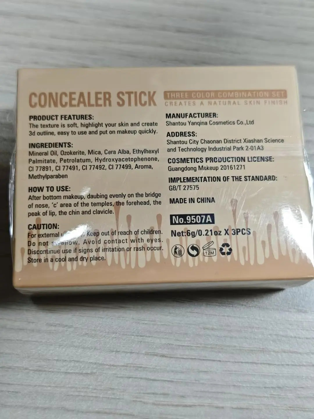 3Pcs Cream Contour Sticks Kit, Highlighter Stick Blush Stick Cream Contour Kit Makeup Set with Brush,Face Brightens & Shades Contour Stick Waterproof for Women QIC uk supplements