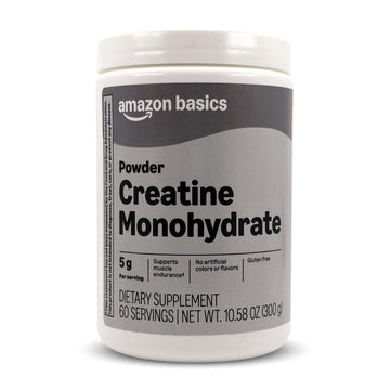 Amazon Basics Creatine Monohydrate Powder, 10.58 oz, 60 Servings Amazon Basics uk supplements