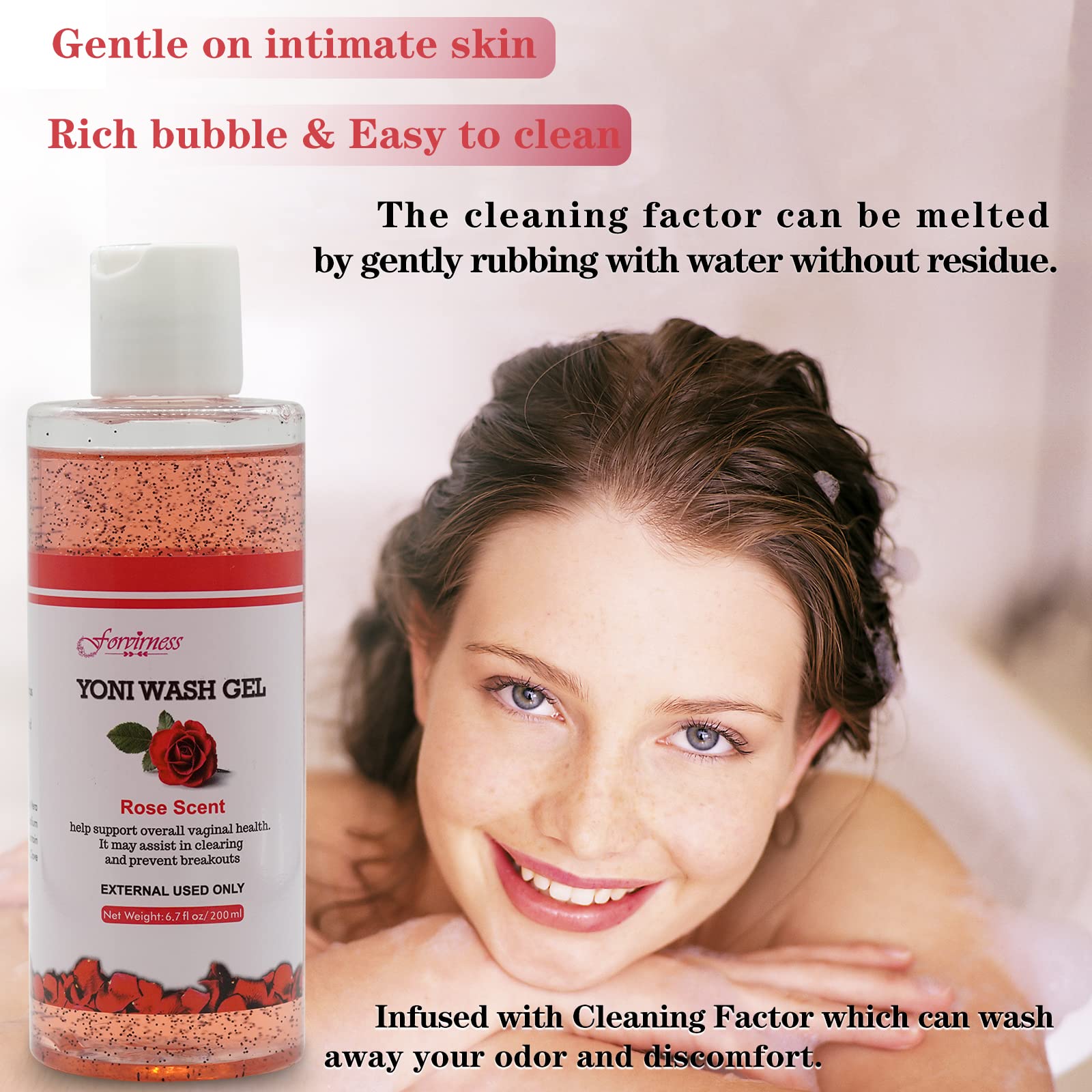 forvirness Feminine Wash with Cleaning Factor, Vaginal Wash - Clean, Remove Odor, pH Balance forvirness uk supplements
