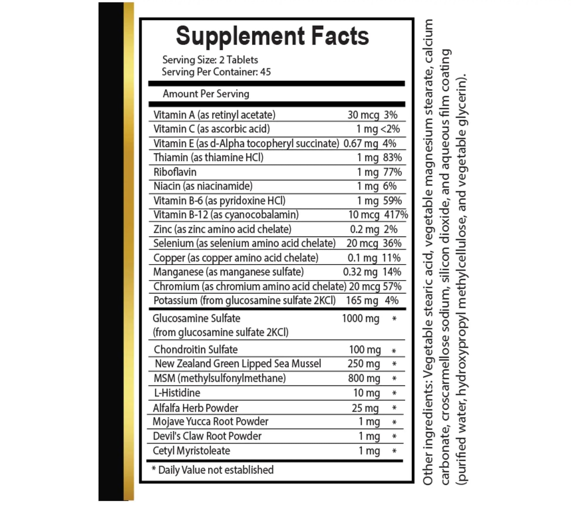 Joint Matrix PRO Natural Complex - Support Muscle Recovery, Full Joint Support, Flexibility Supplements, Natural Muscle Support - 2 Bottles 180 Tablets OLANTA TRADE SOLUTION uk supplements