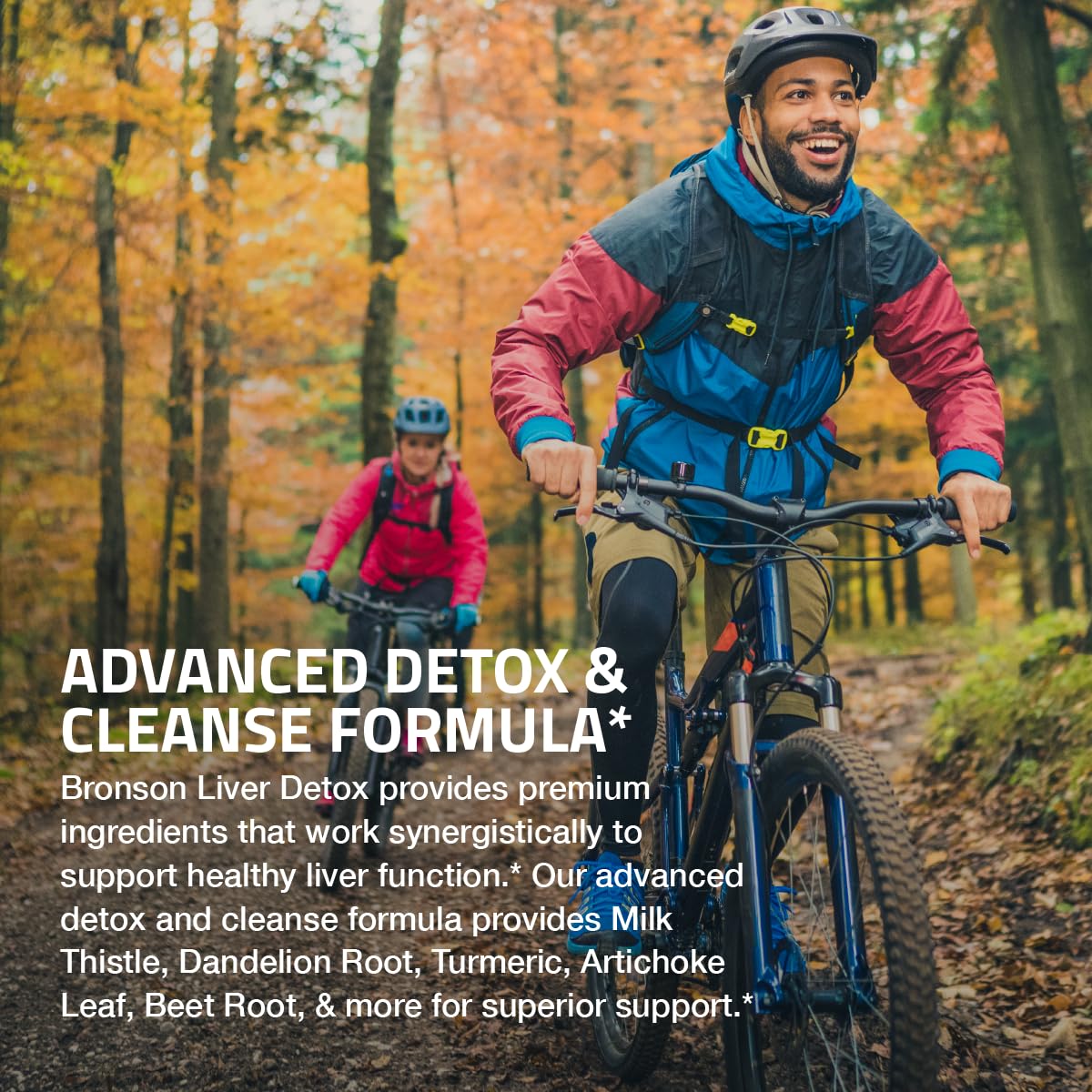 Bronson Liver Detox Advanced Detox & Cleansing Formula Supports Health Liver Function Bronson uk supplements